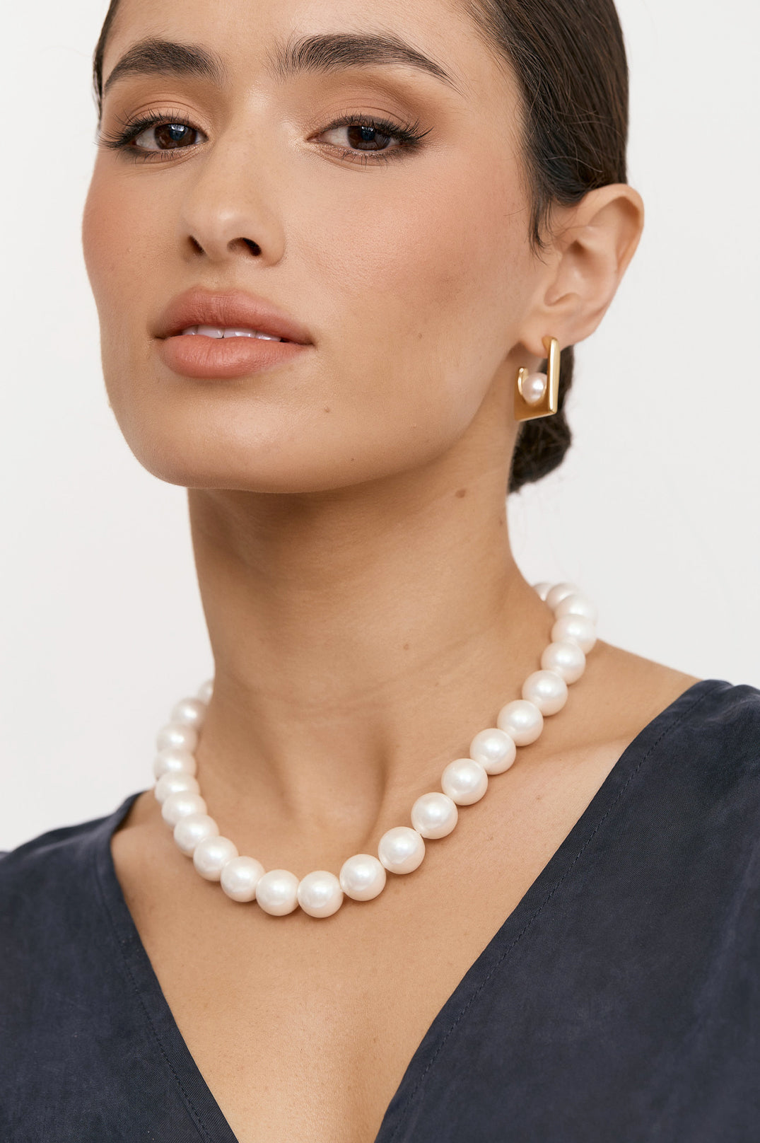 Adorne Faux Pearl Necklace