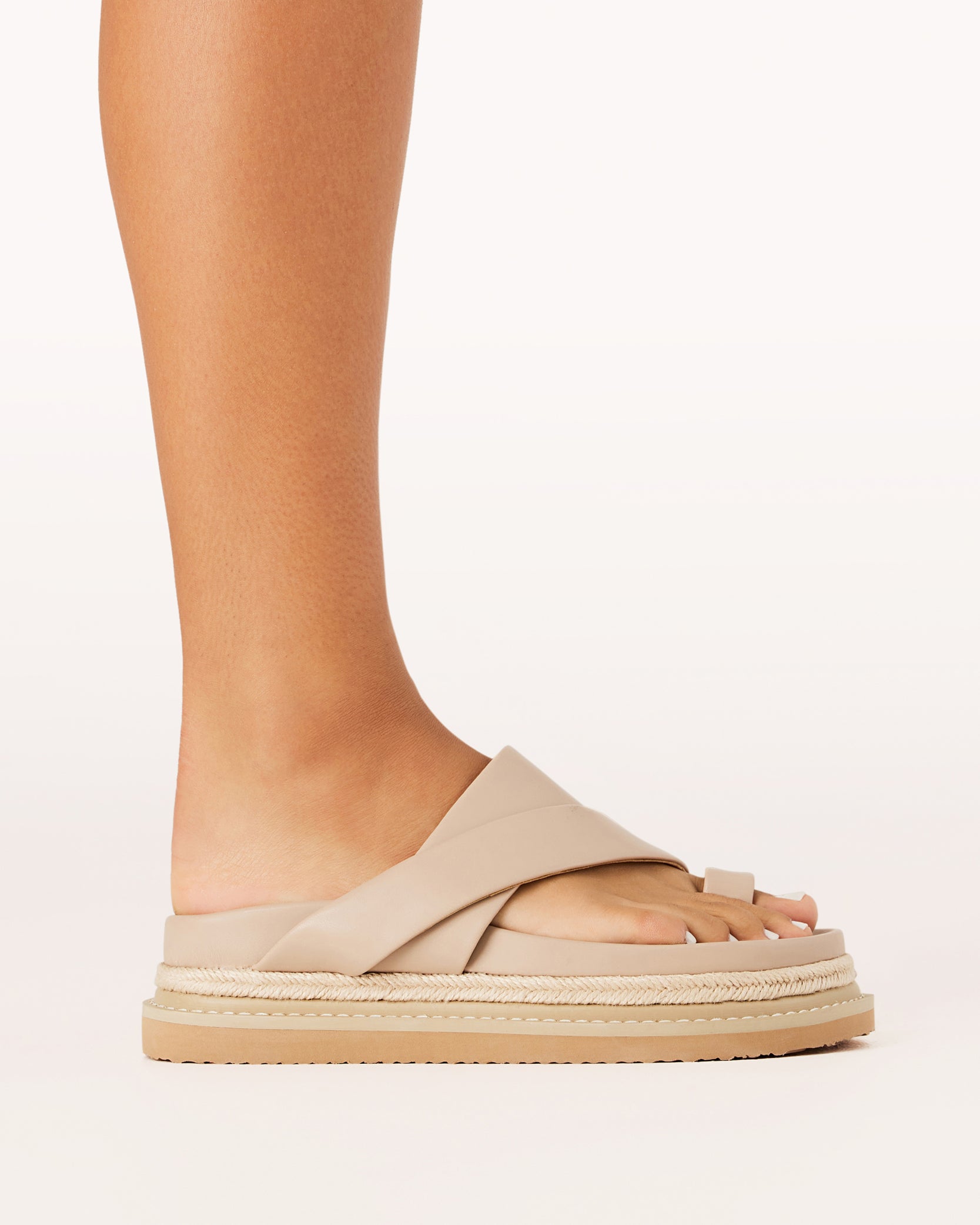 Billini ARMAS Platform Slide - Light Clay