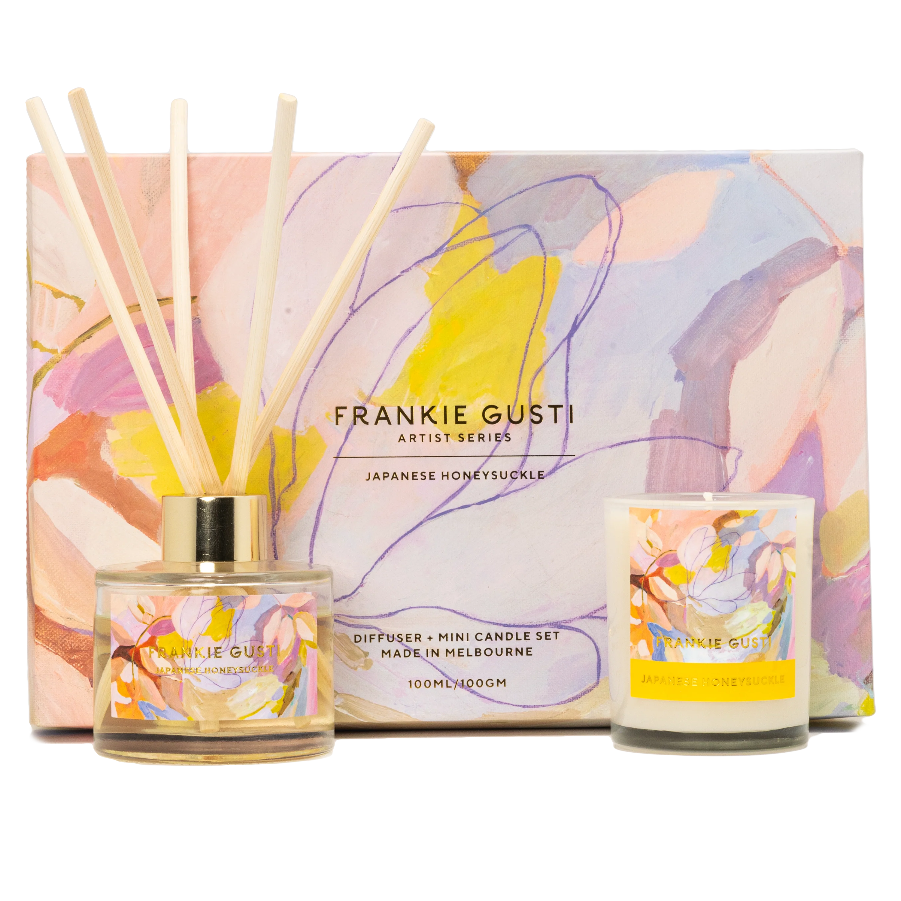 Frankie Gusti Japanese Honeysuckle | Jade Fisher | Artist Series Duo