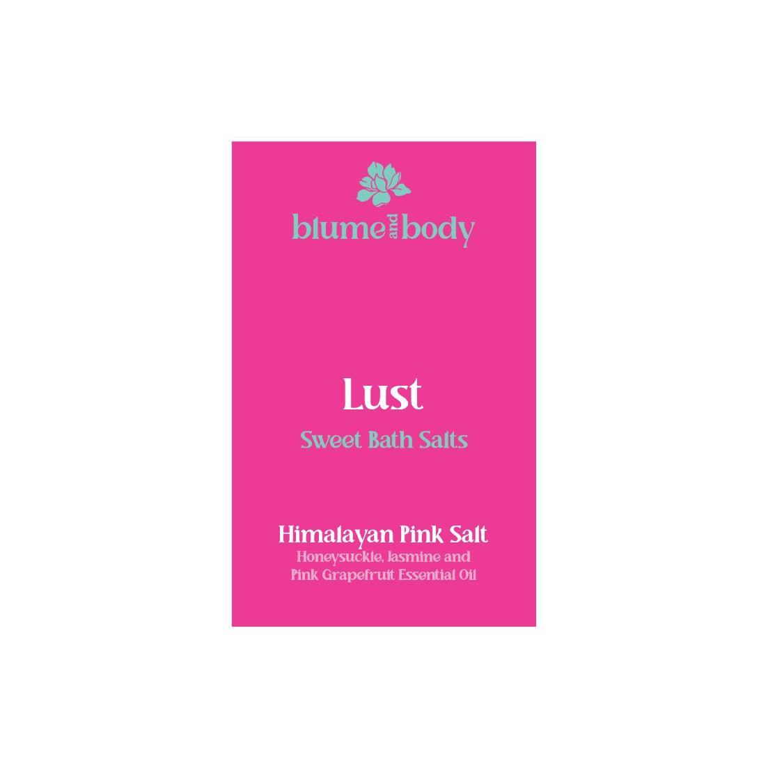 Blume & Body Sweet Bath Salt - LUST
