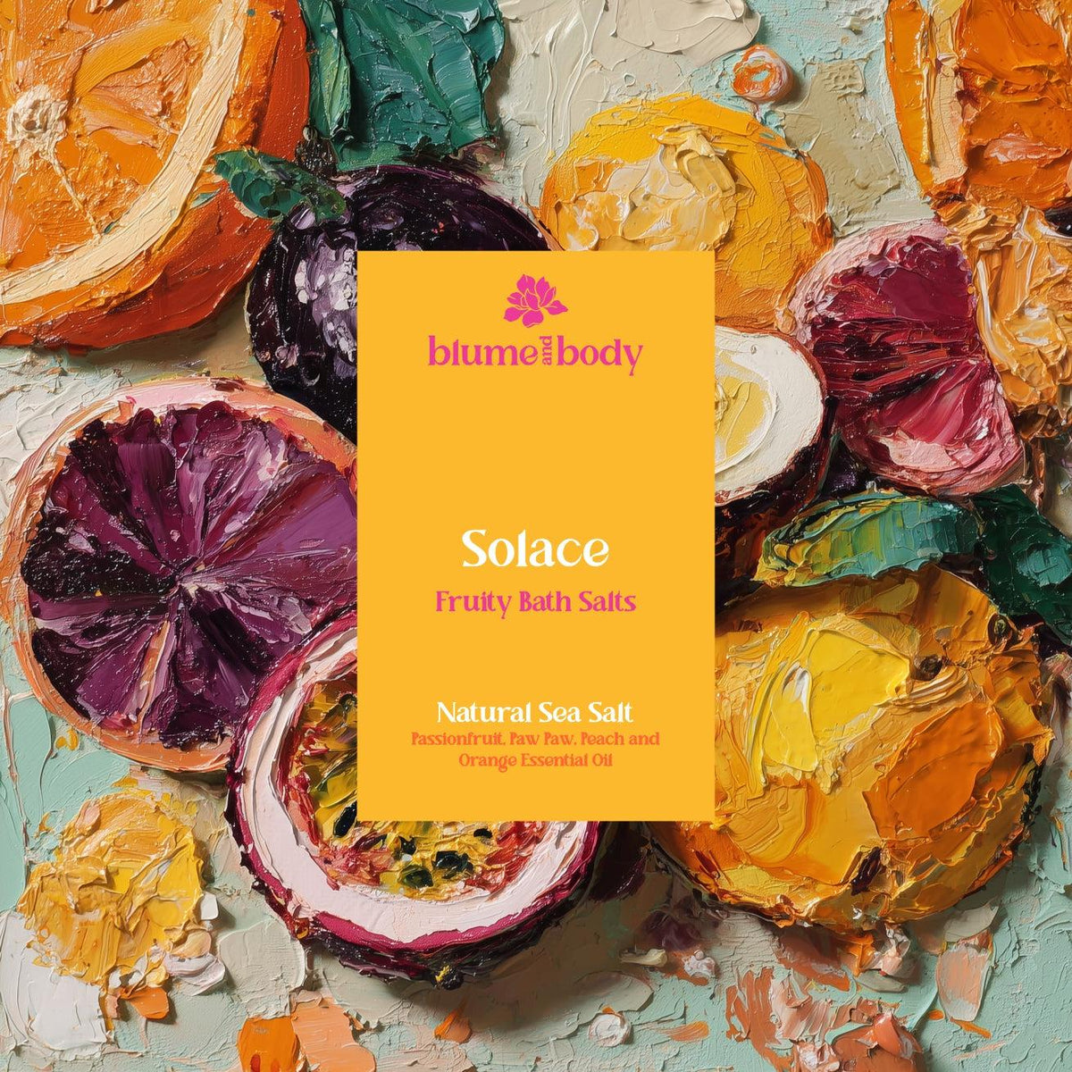 Blume & Body Fruity Bath Salt - SOLACE
