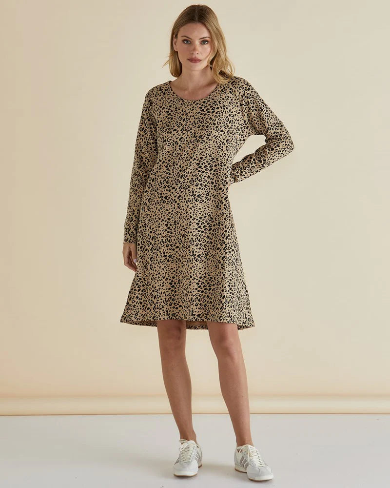 Betty Basics Shyla Dress - Leopard