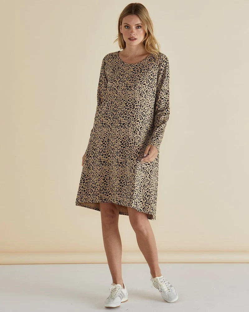 Betty Basics Shyla Dress - Leopard