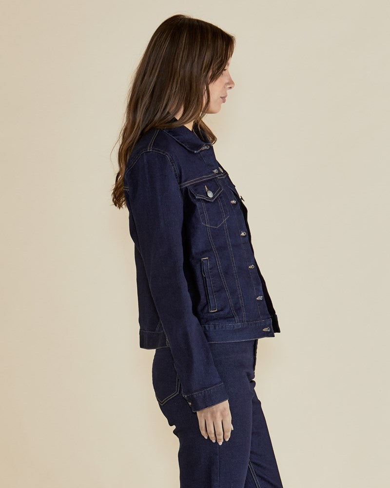 Betty Basics Dane Denim Jacket - Indigo