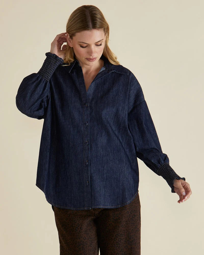 Betty Basics Sonderborg Shirt - Dark Ink