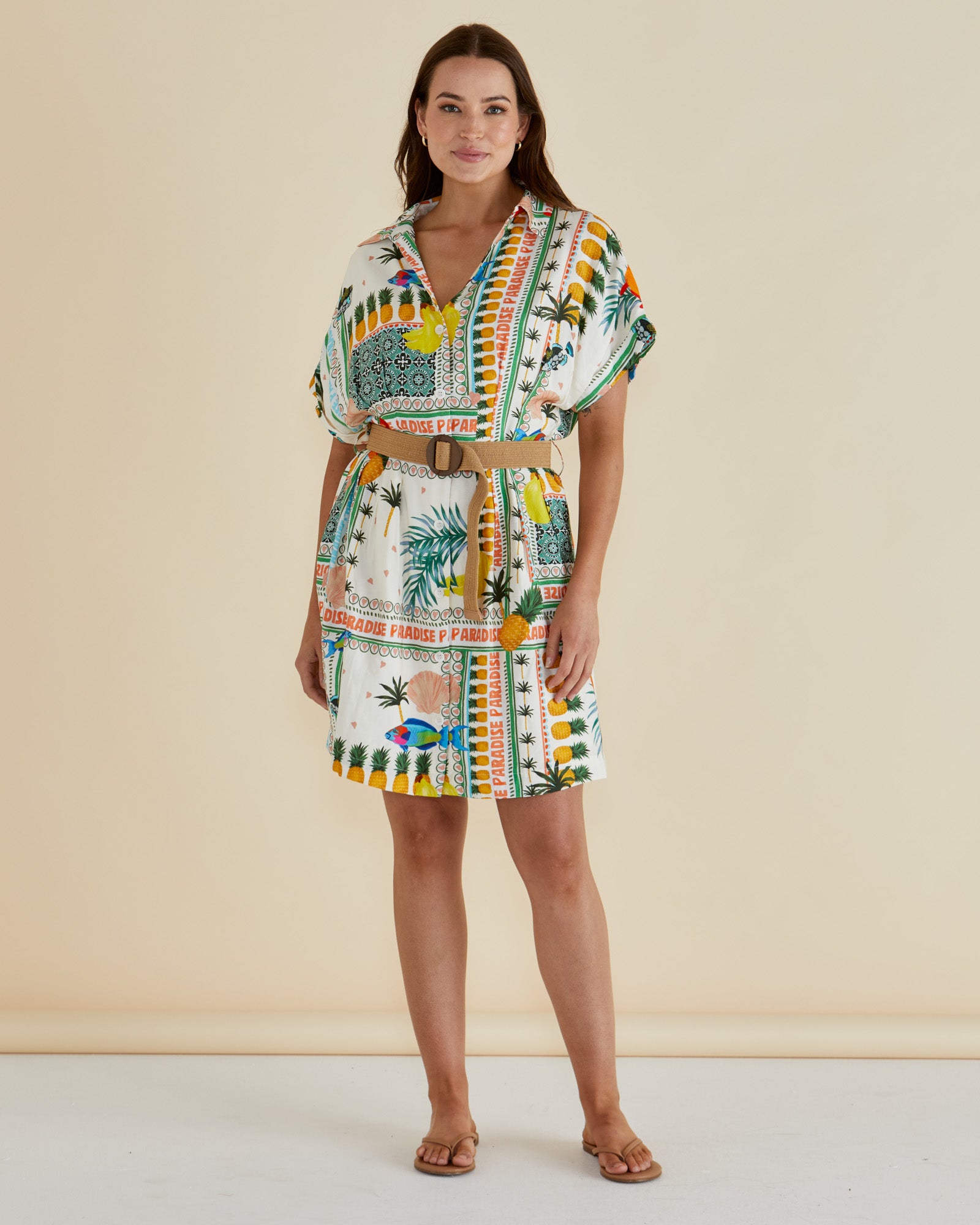 Betty Basics Archer Dress - Paradise Print
