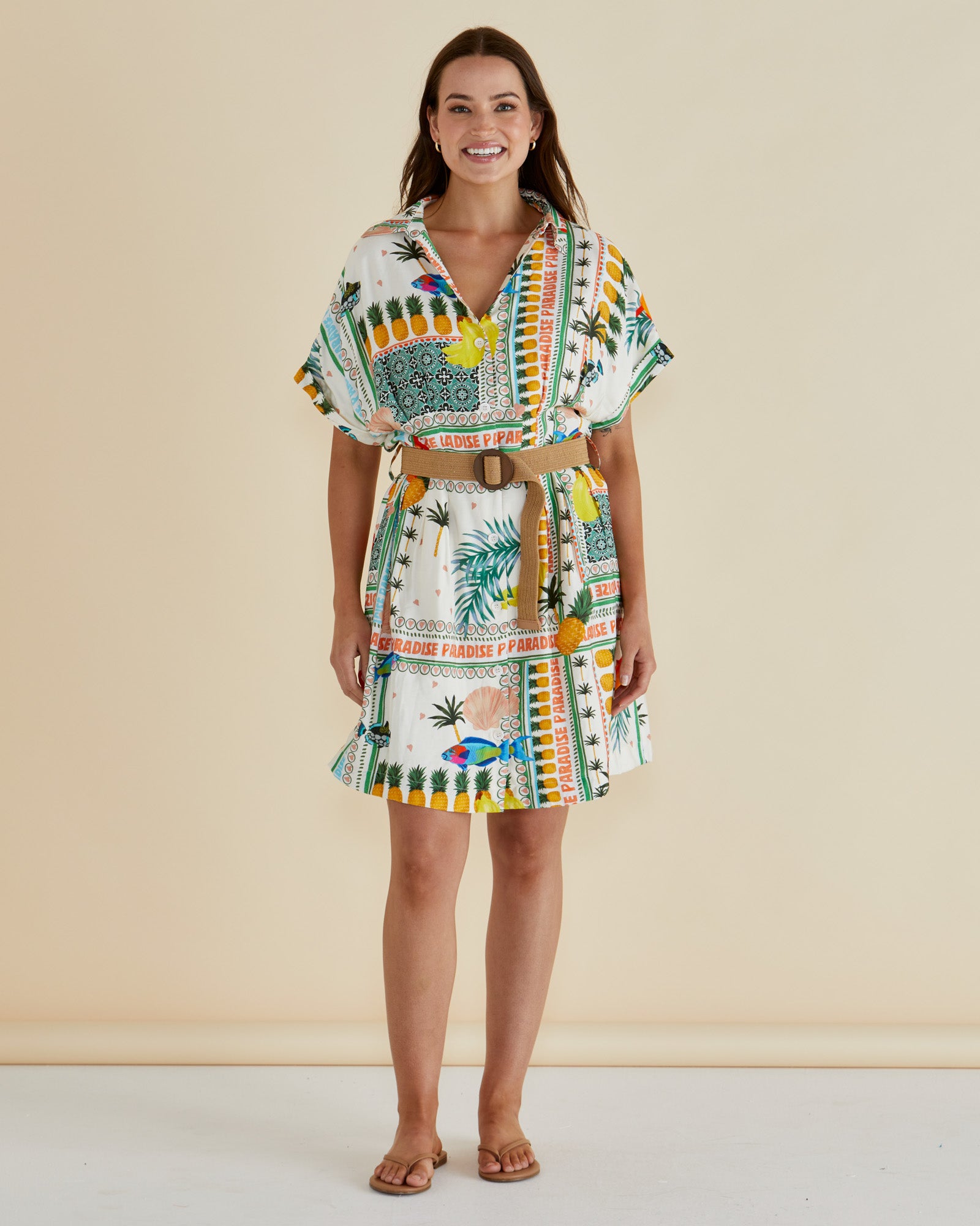 Betty Basics Archer Dress - Paradise Print