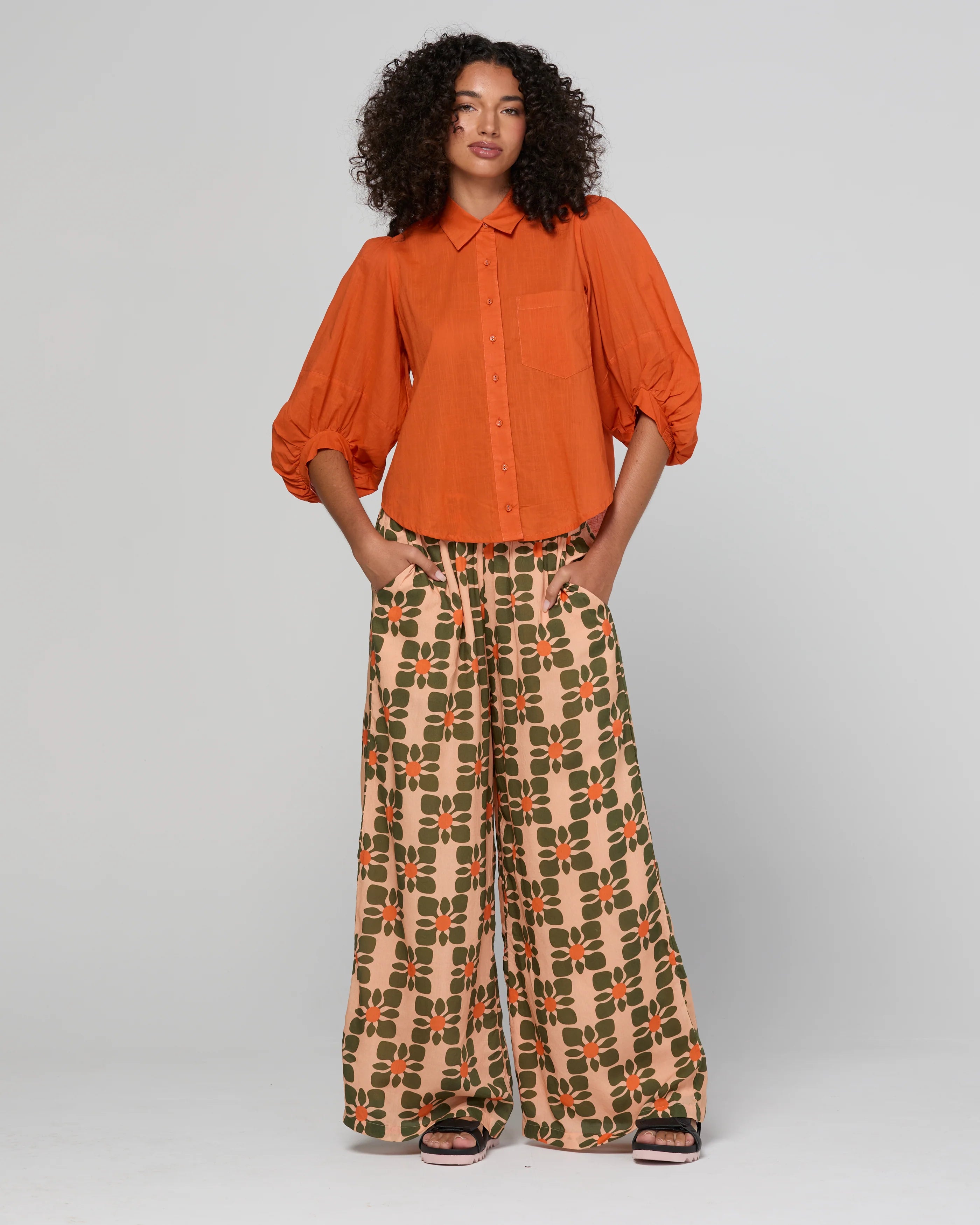 Boom Shankar Pari Shirt - Rust