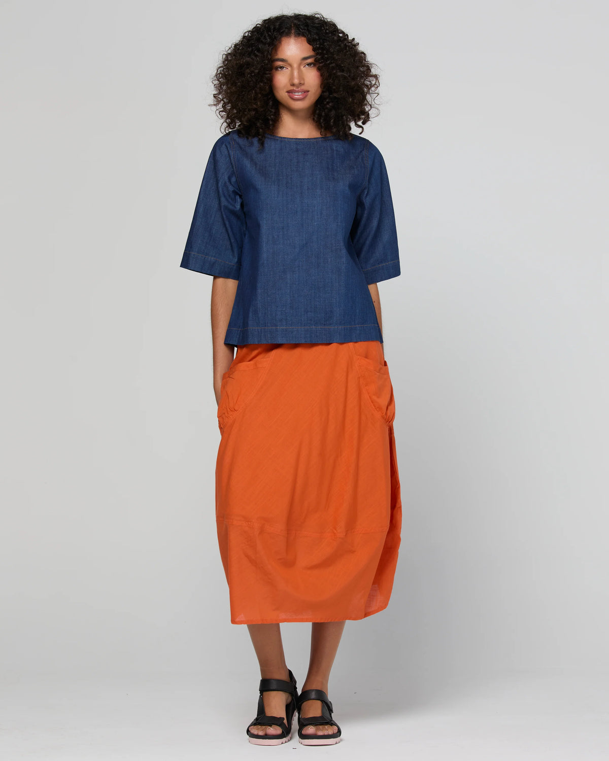 Boom Shankar Guru Skirt - Rust