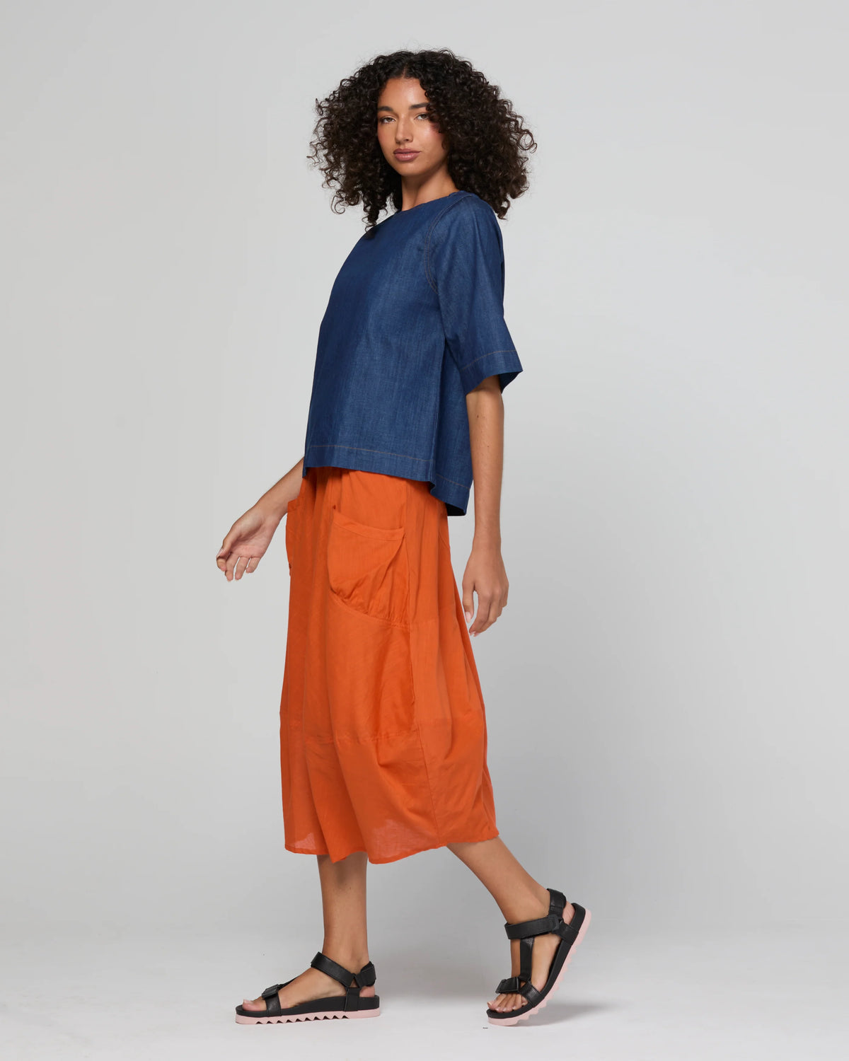 Boom Shankar Guru Skirt - Rust