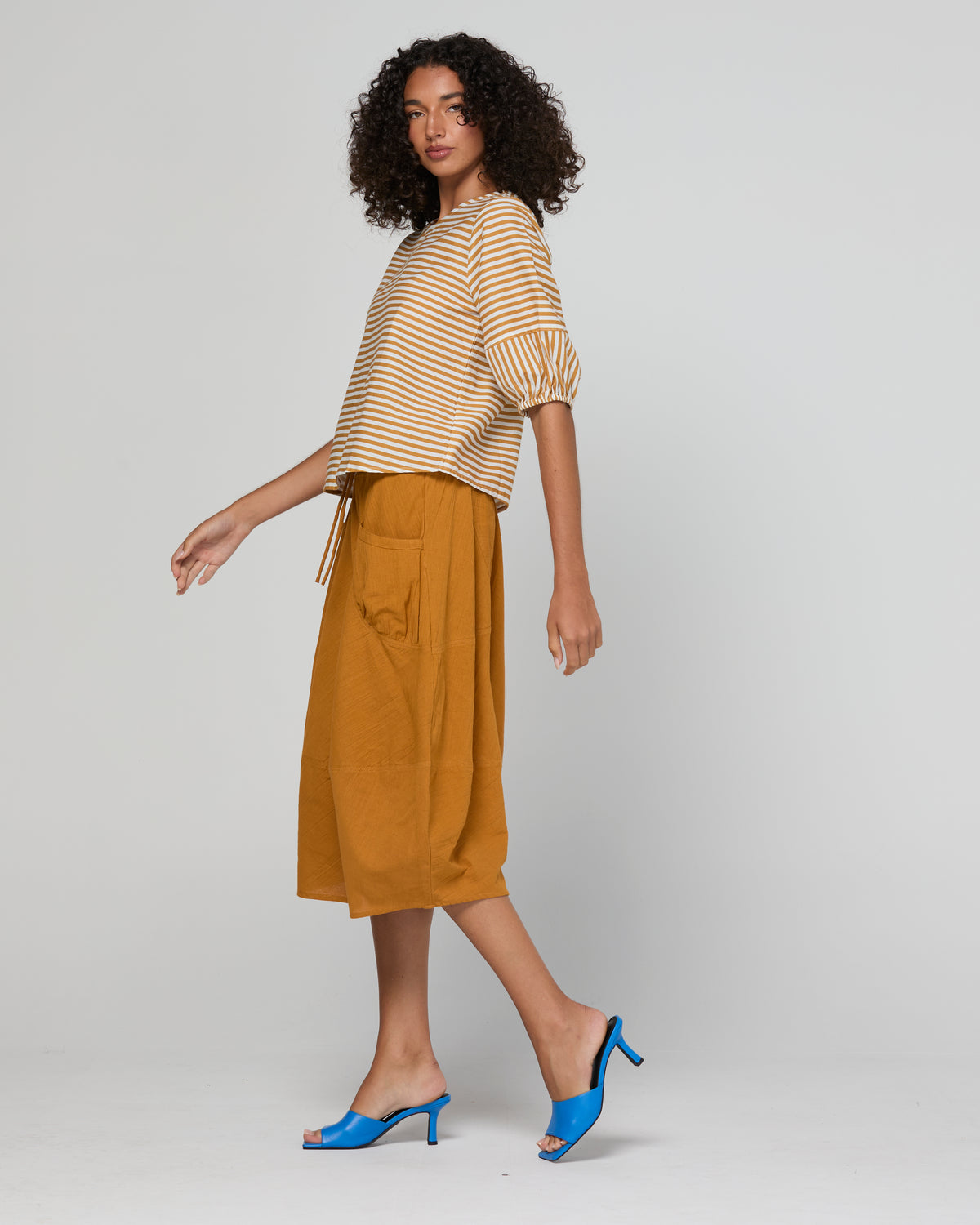 Boom Shankar Guru Skirt - Turmeric