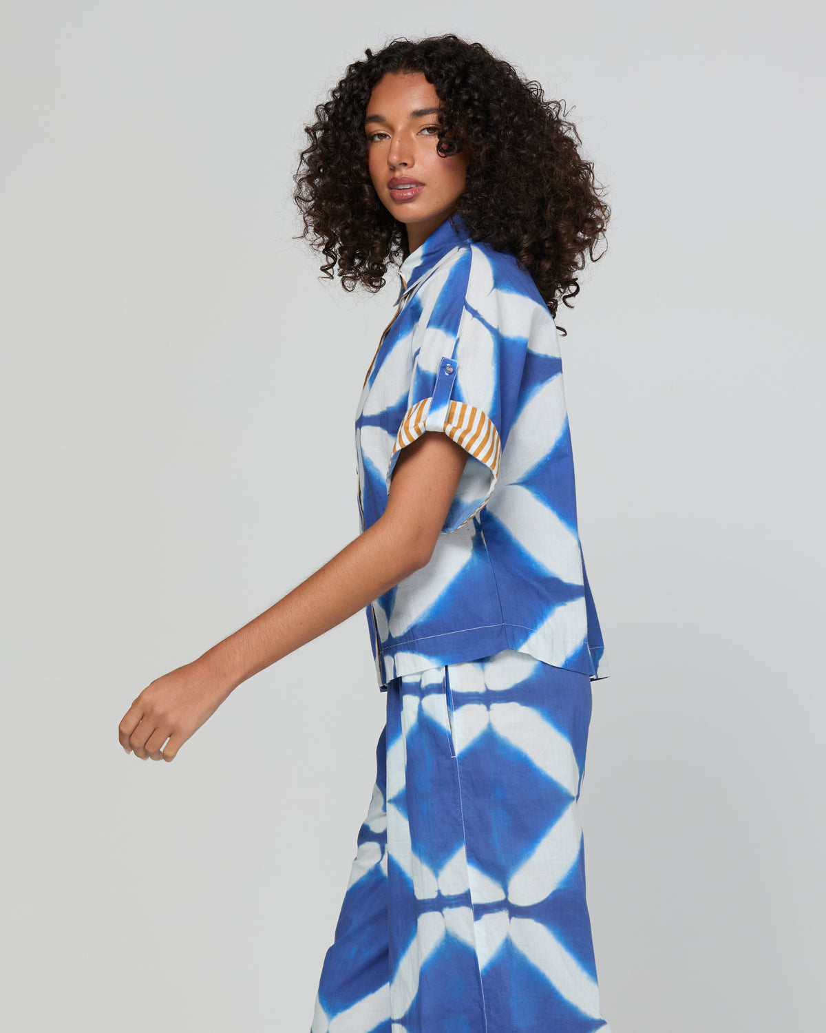 Boom Shankar Maui Shirt - Block Print