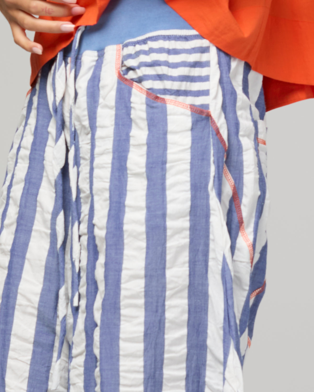 Boom Shankar Guru Pant - Ocean Stripe