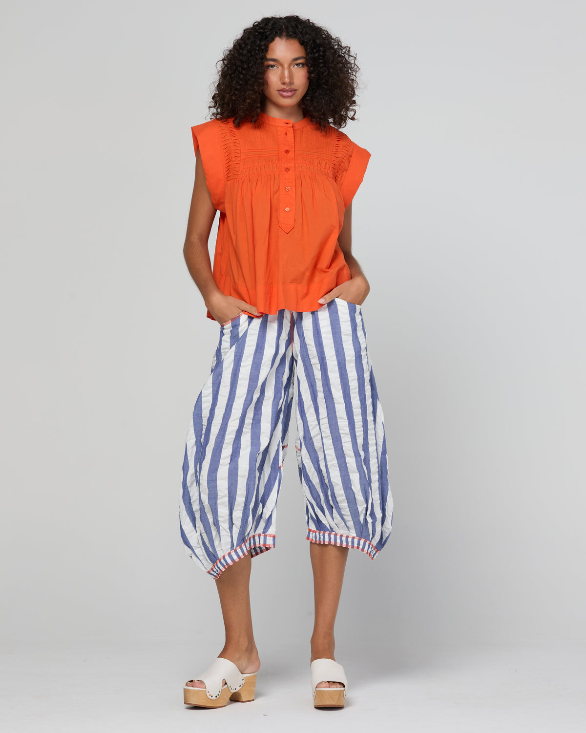 Boom Shankar Guru Pant - Ocean Stripe
