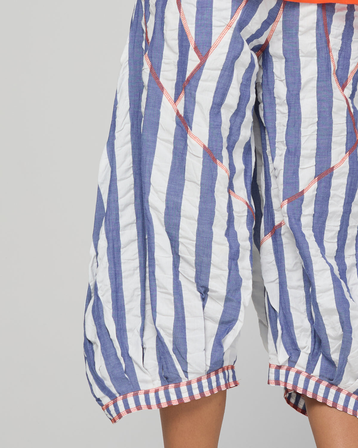 Boom Shankar Guru Pant - Ocean Stripe