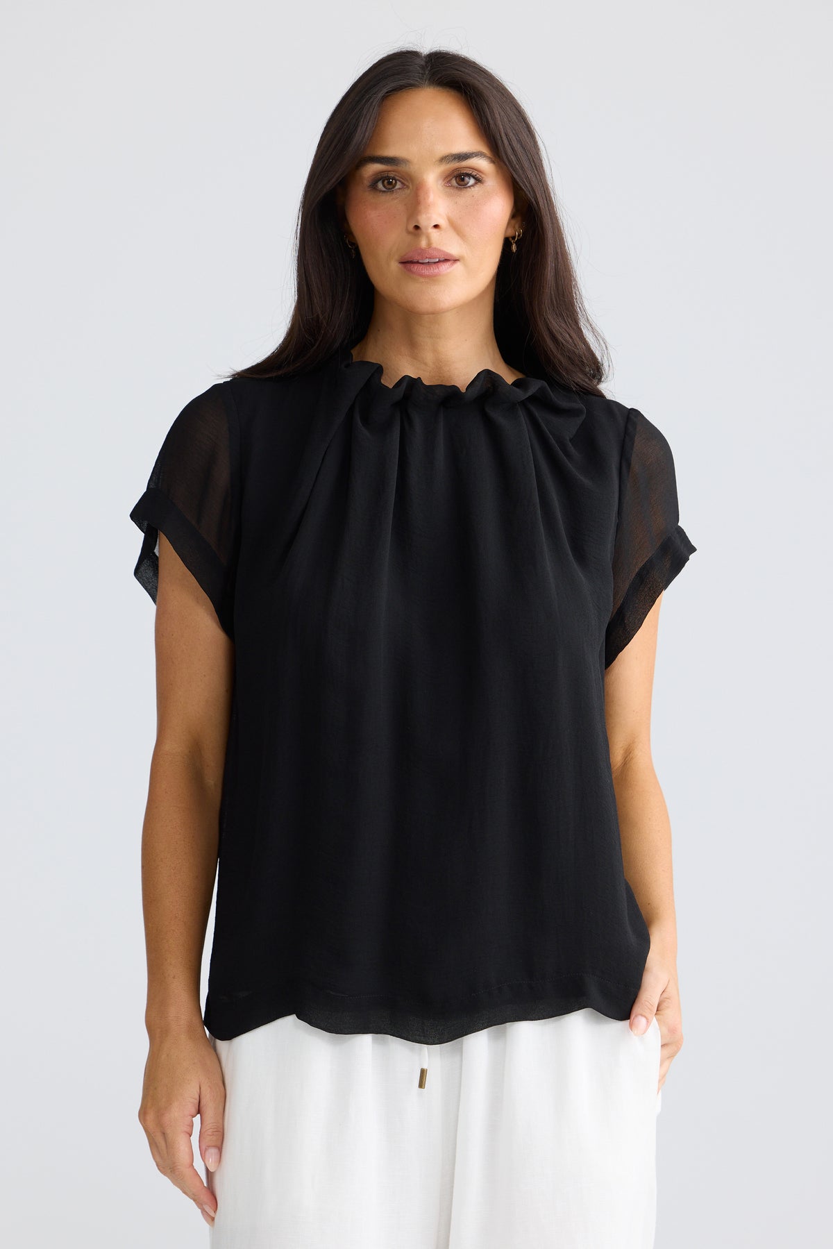 Brave+True Carina Blouse - Black