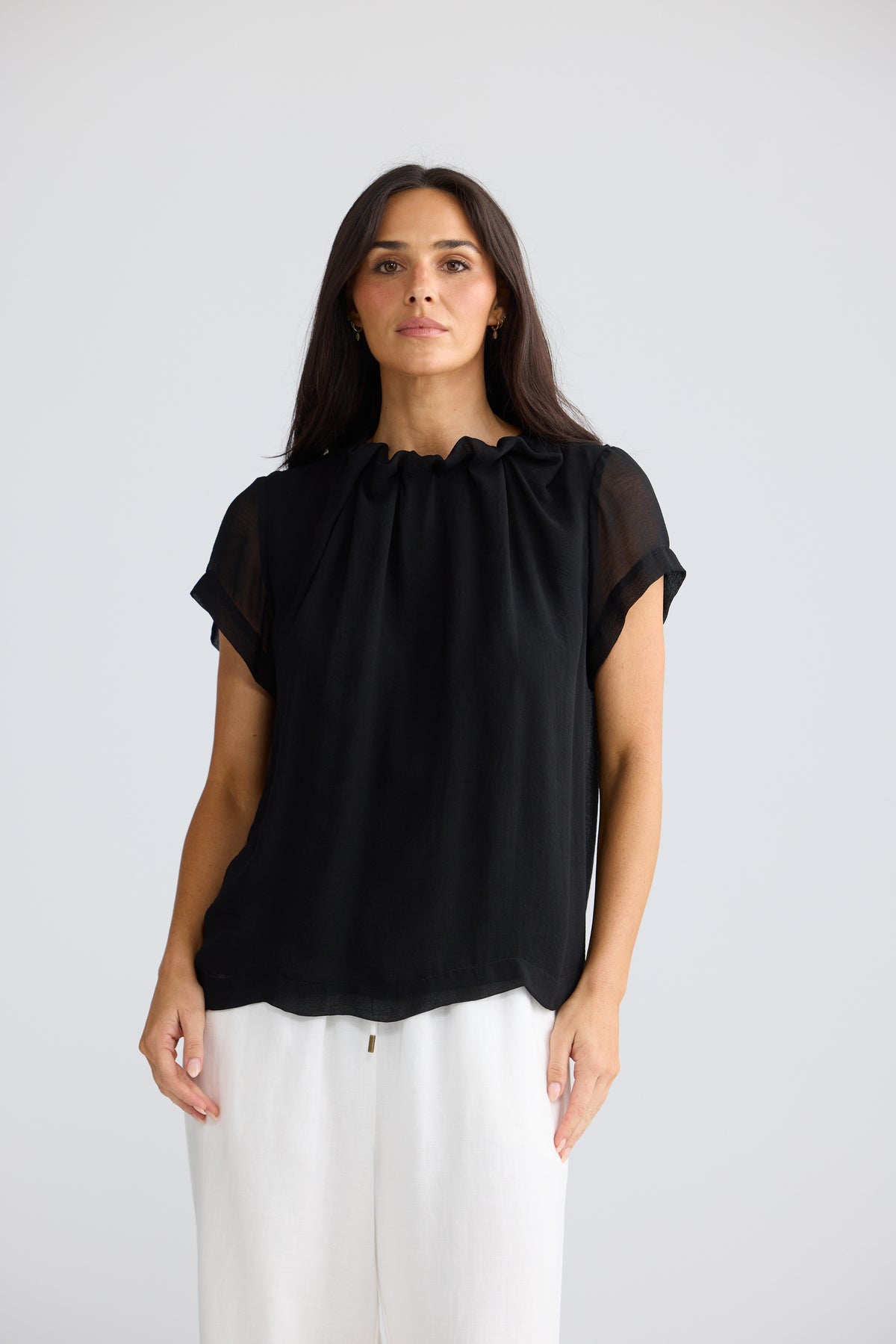 Brave+True Carina Blouse - Black