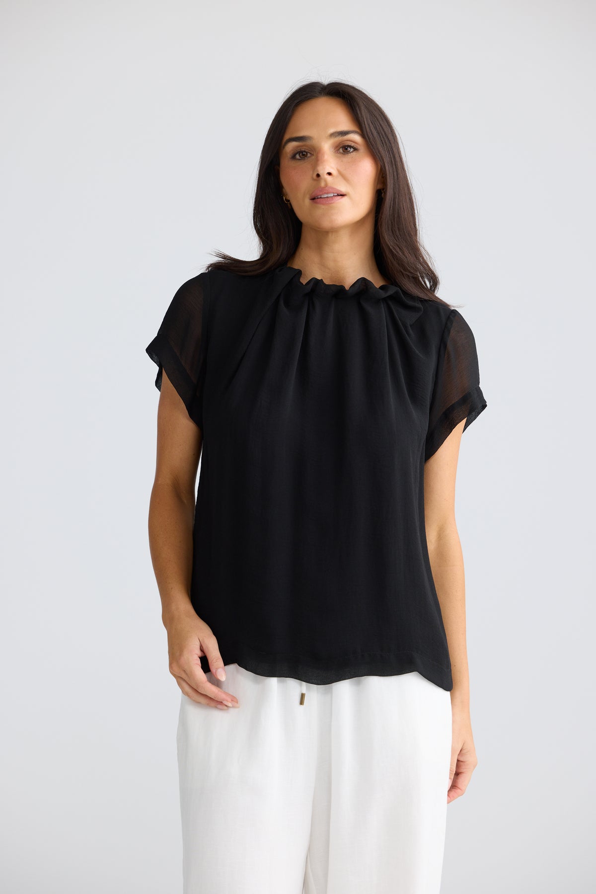 Brave+True Carina Blouse - Black