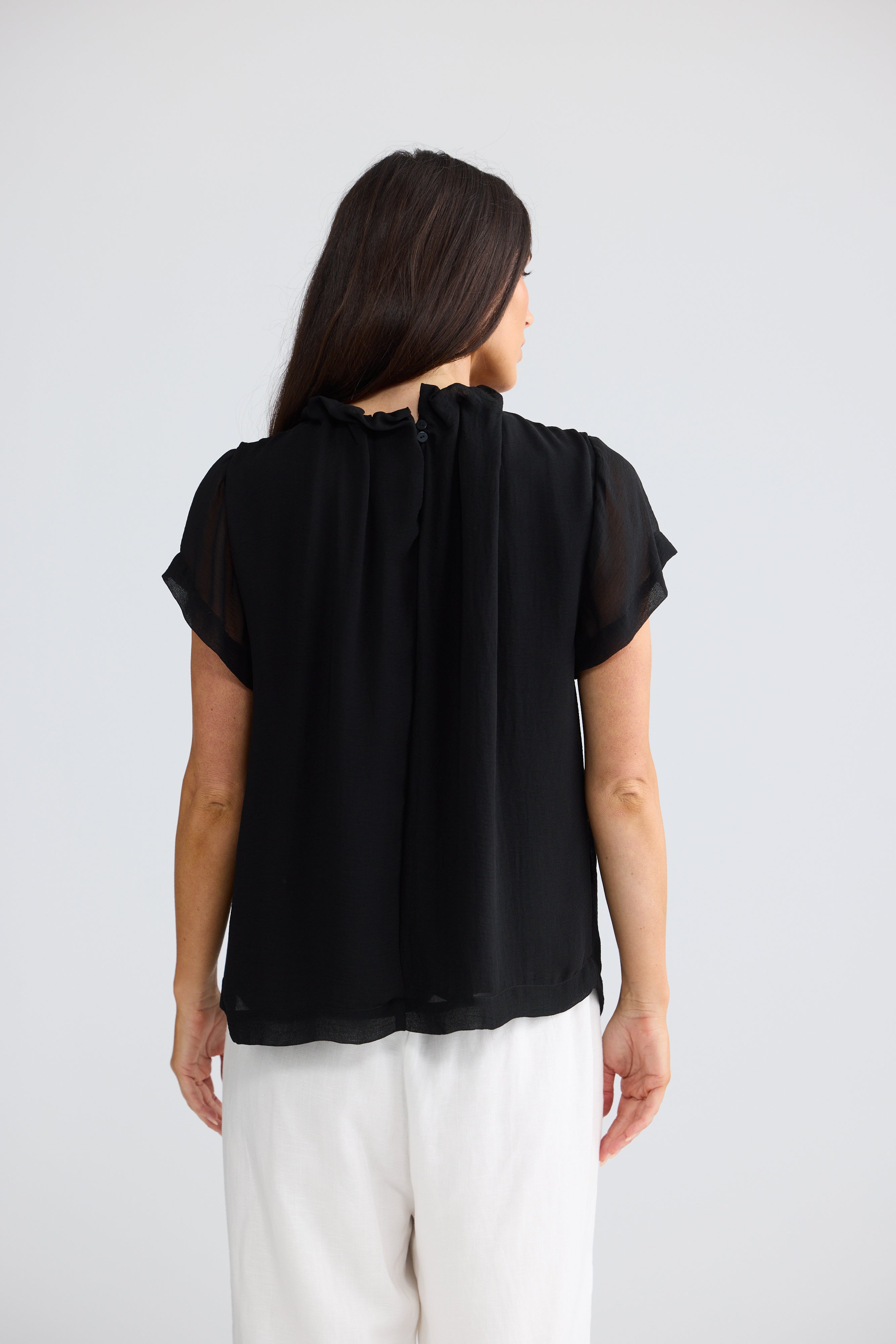 Brave+True Carina Blouse - Black