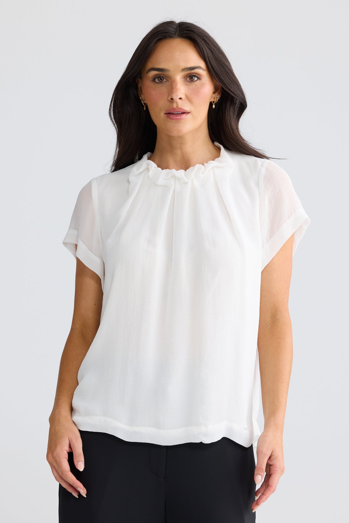 Brave+True Carina Blouse - White