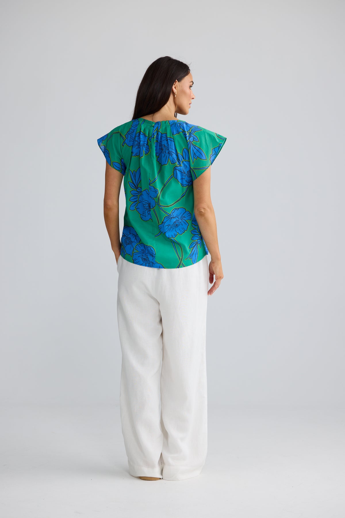 Brave+True Boulevard Top - Bloomsbury Floral