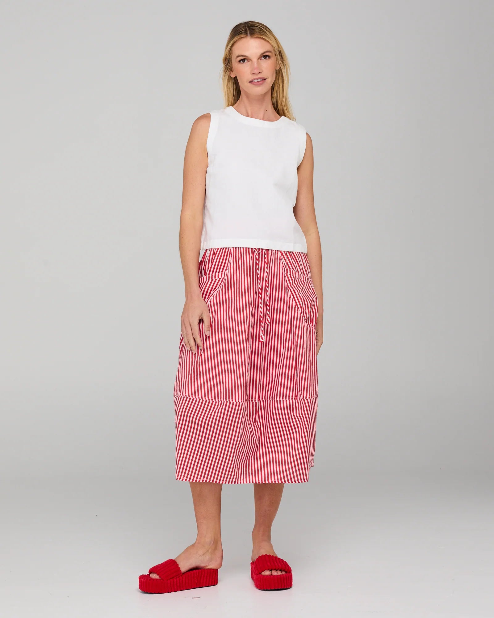 Boom Shankar Guru Skirt - Emilia Stripe
