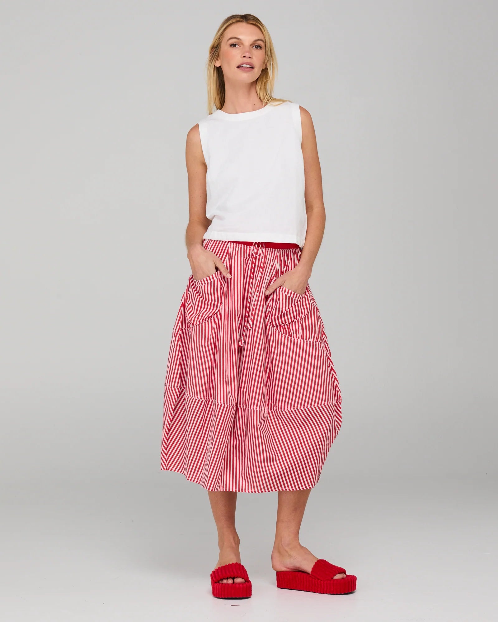 Boom Shankar Guru Skirt - Emilia Stripe