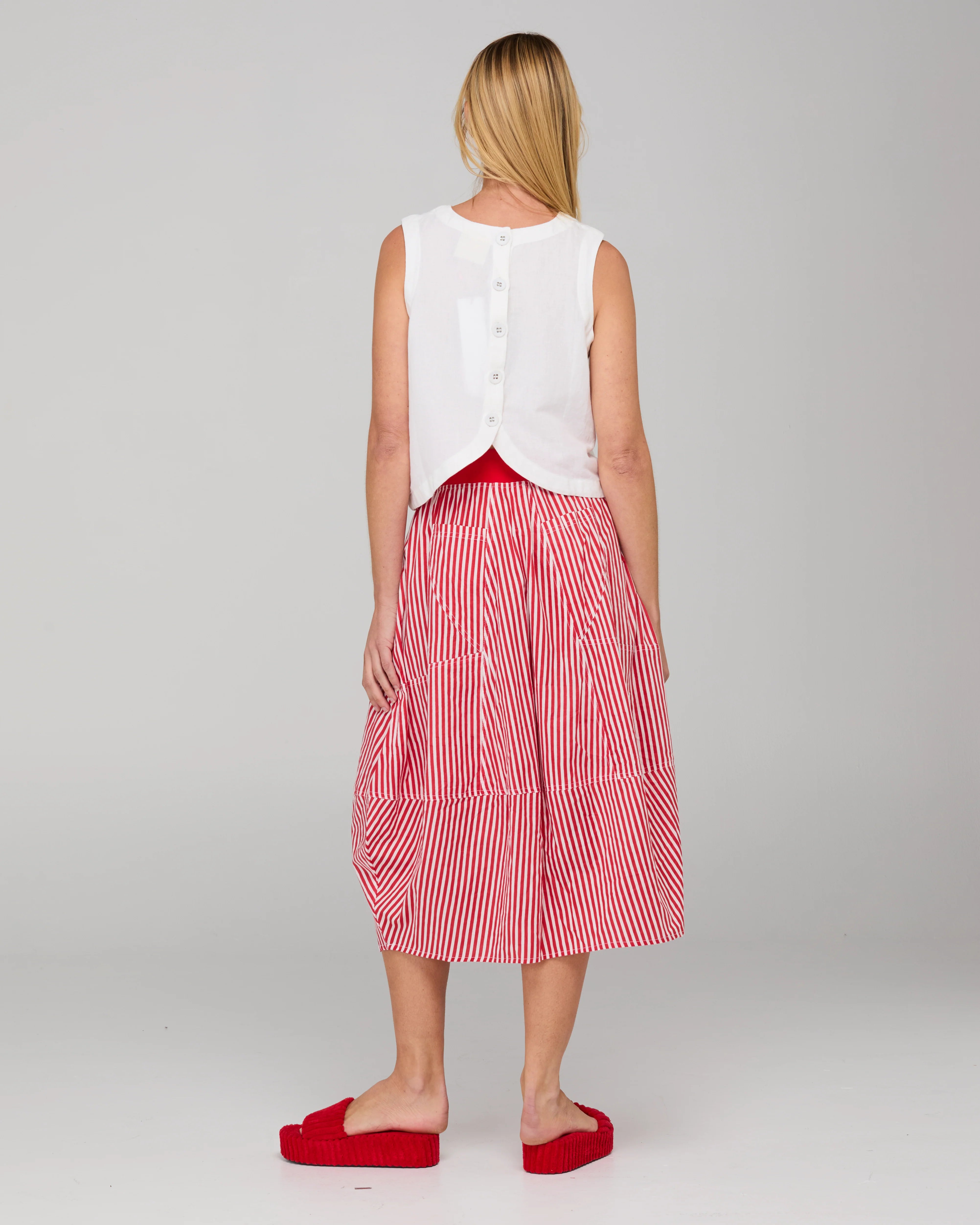 Boom Shankar Guru Skirt - Emilia Stripe