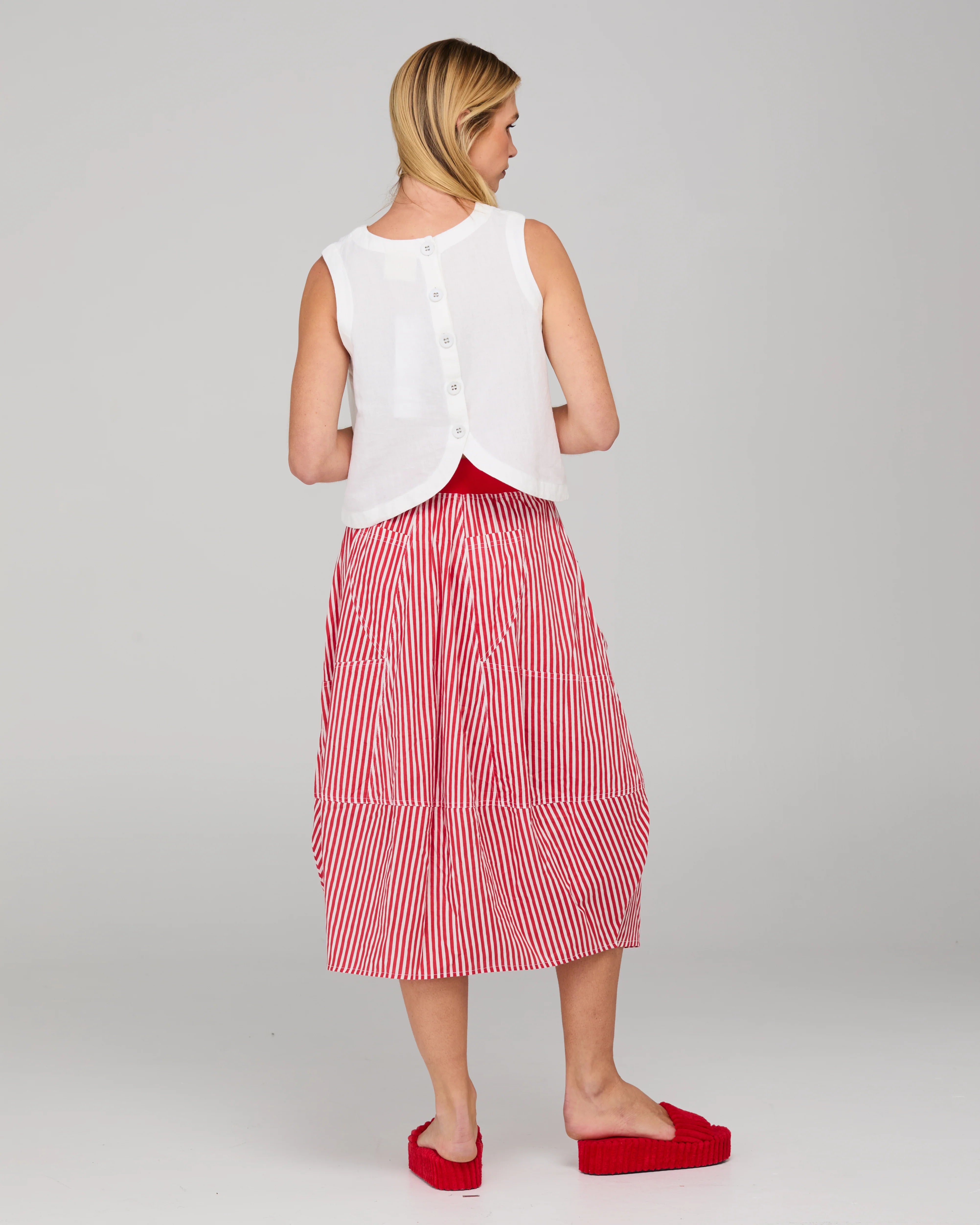 Boom Shankar Guru Skirt - Emilia Stripe