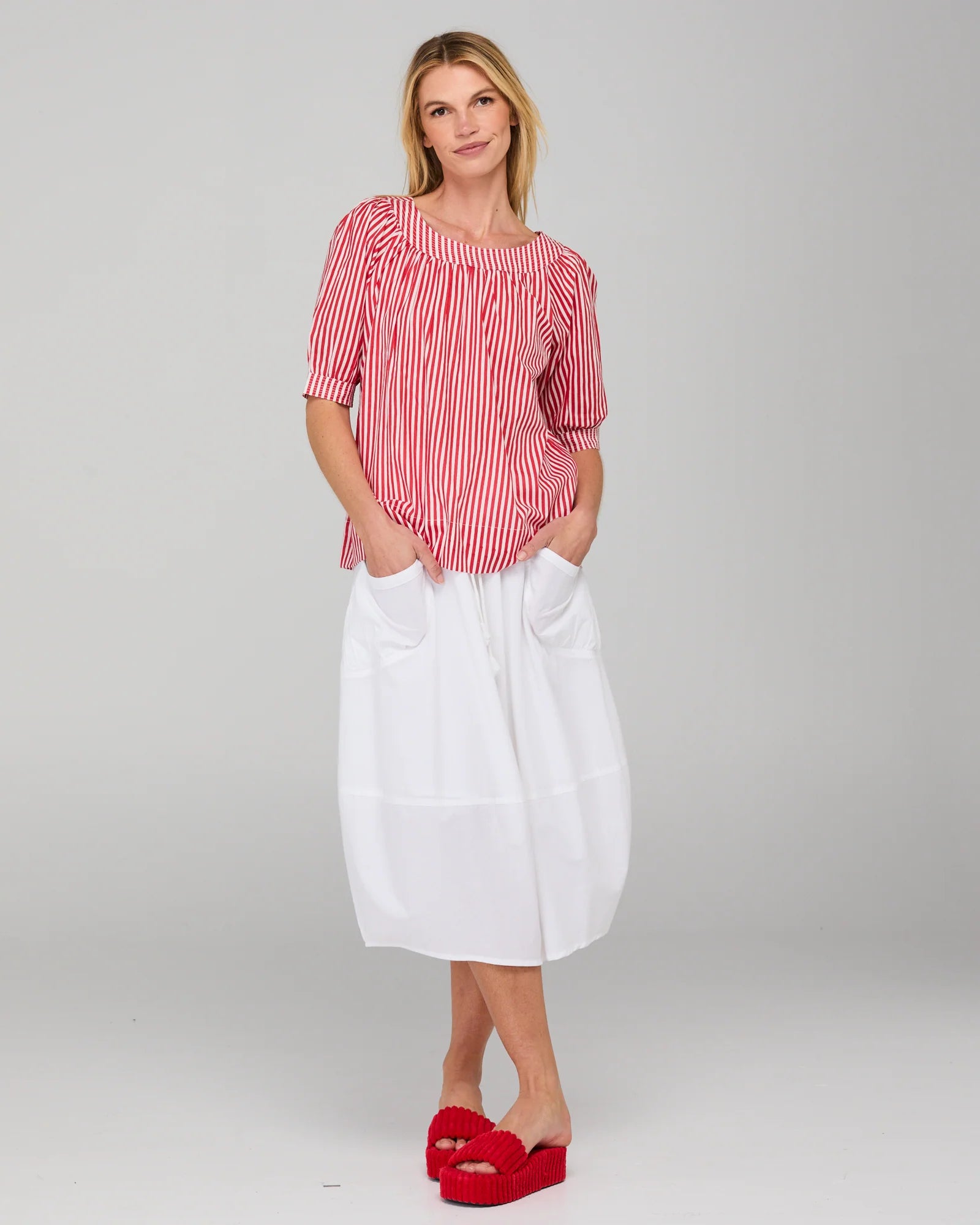 Boom Shankar Bliss Top - Emilia Stripe