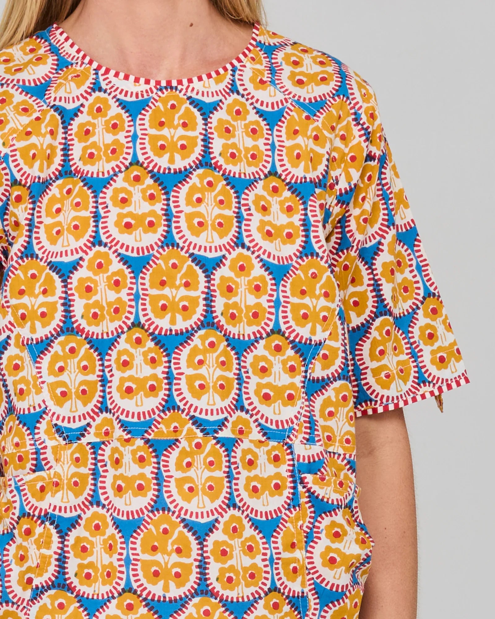 Boom Shankar Guru Top - Emilia Blue