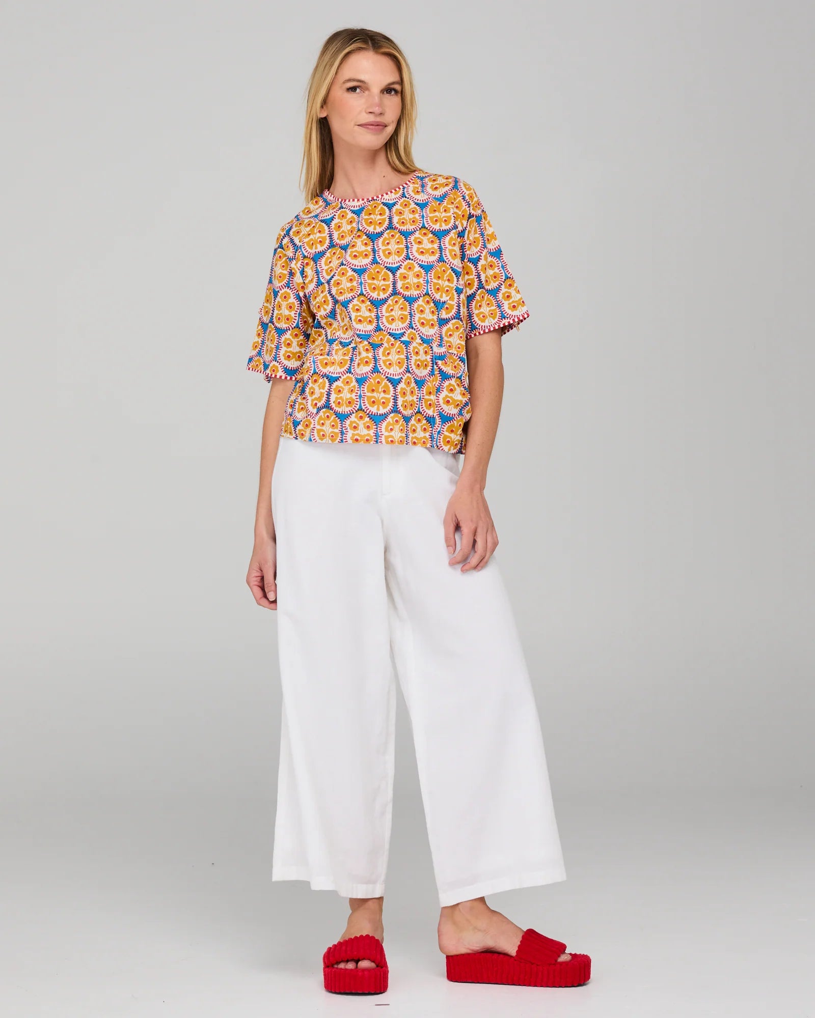 Boom Shankar Guru Top - Emilia Blue