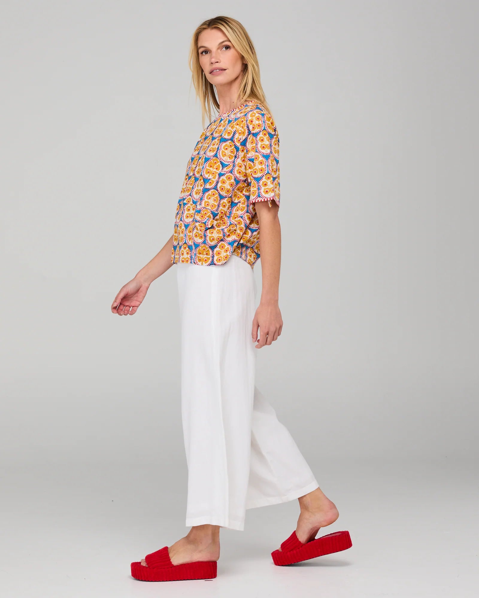 Boom Shankar Guru Top - Emilia Blue