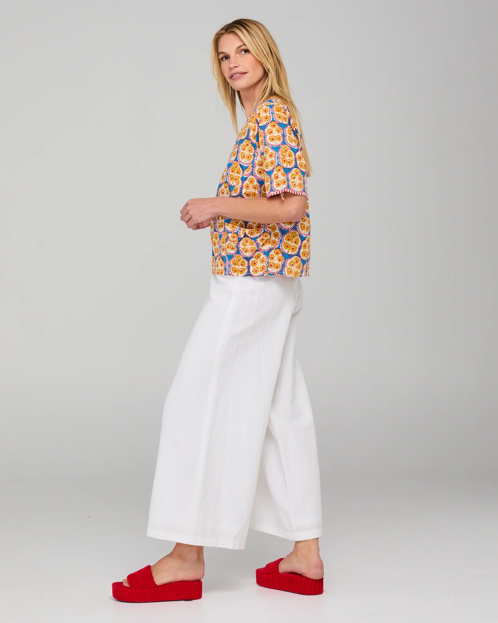 Boom Shankar Guru Top - Emilia Blue