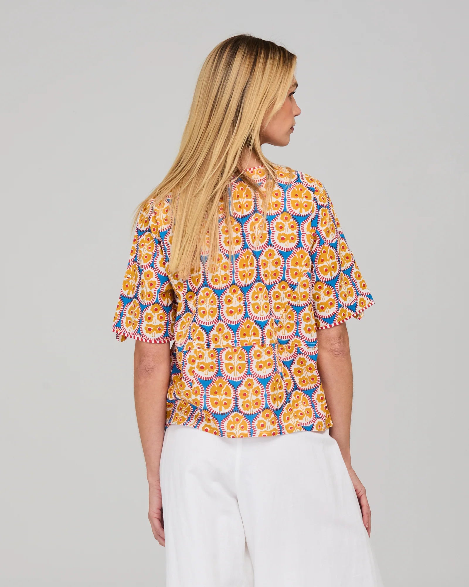 Boom Shankar Guru Top - Emilia Blue