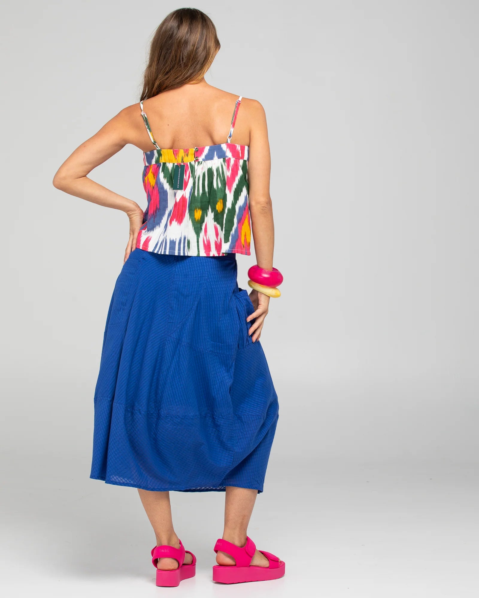 Boom Shankar Guru Skirt - Blu