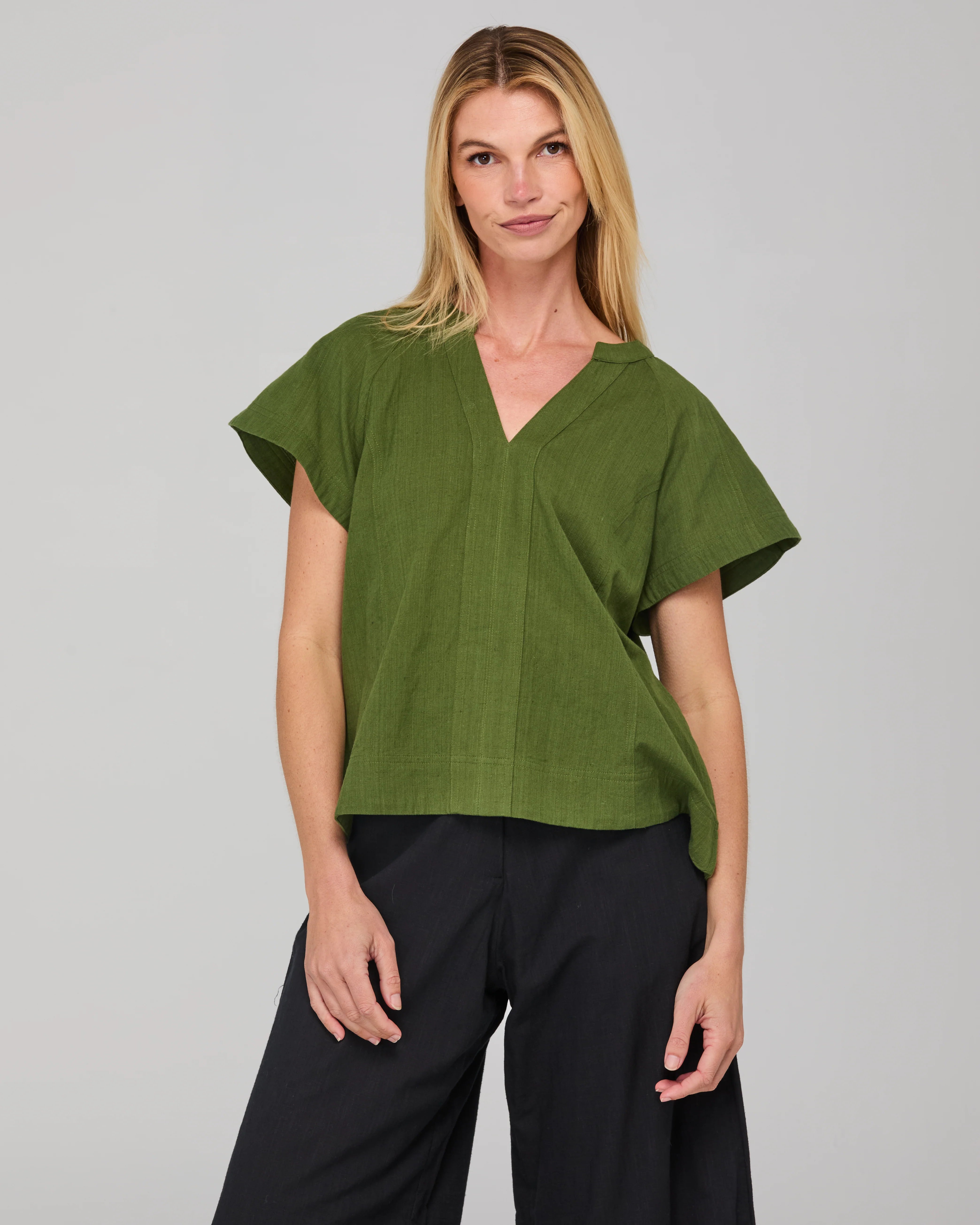 Boom Shankar Livy Top - Khaki