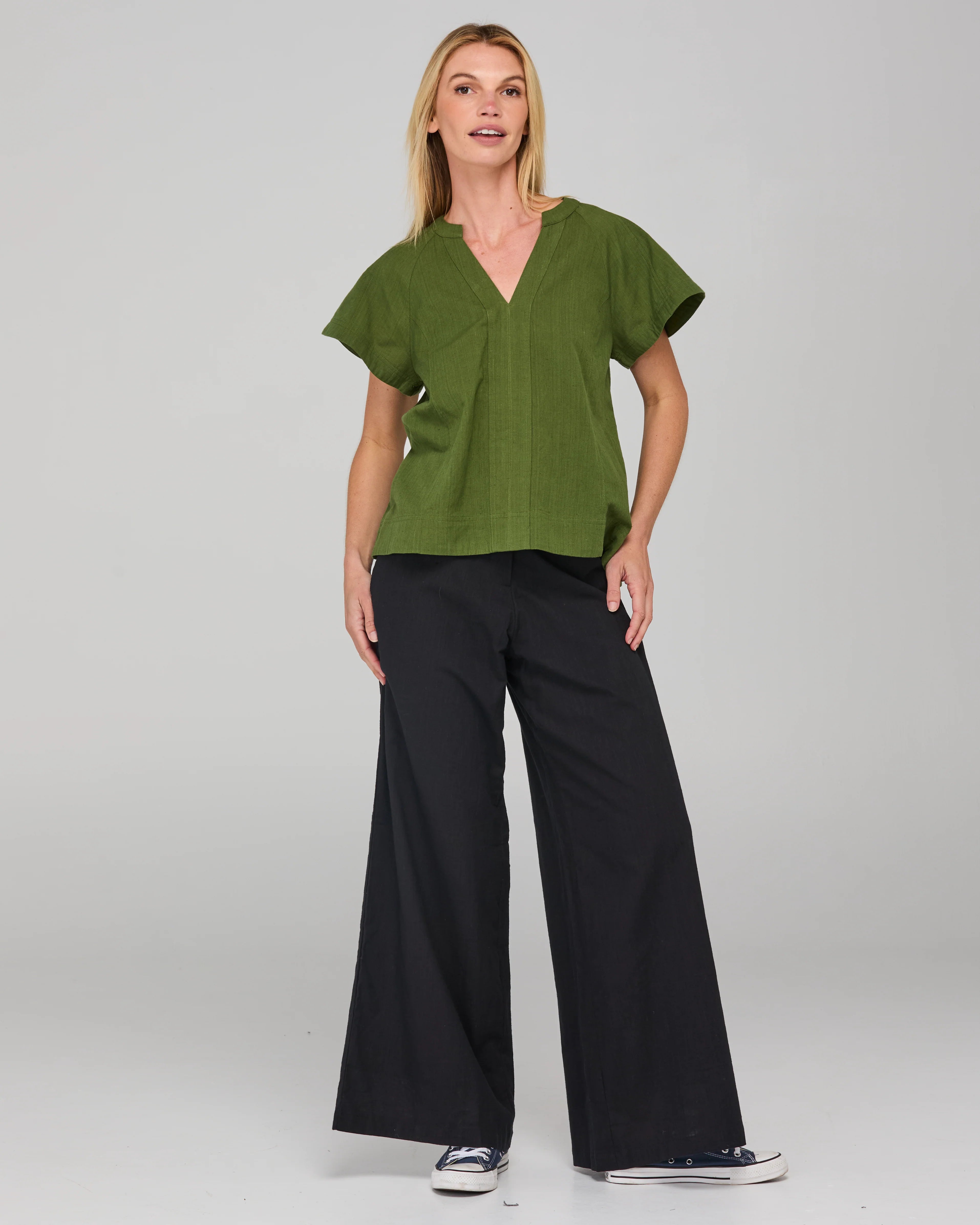 Boom Shankar Livy Top - Khaki