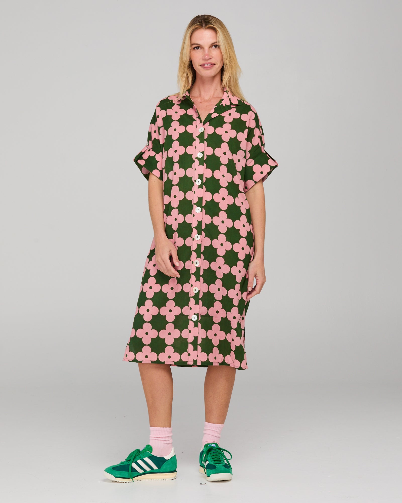 Boom Shankar Maui Shirt Dress - Keiko