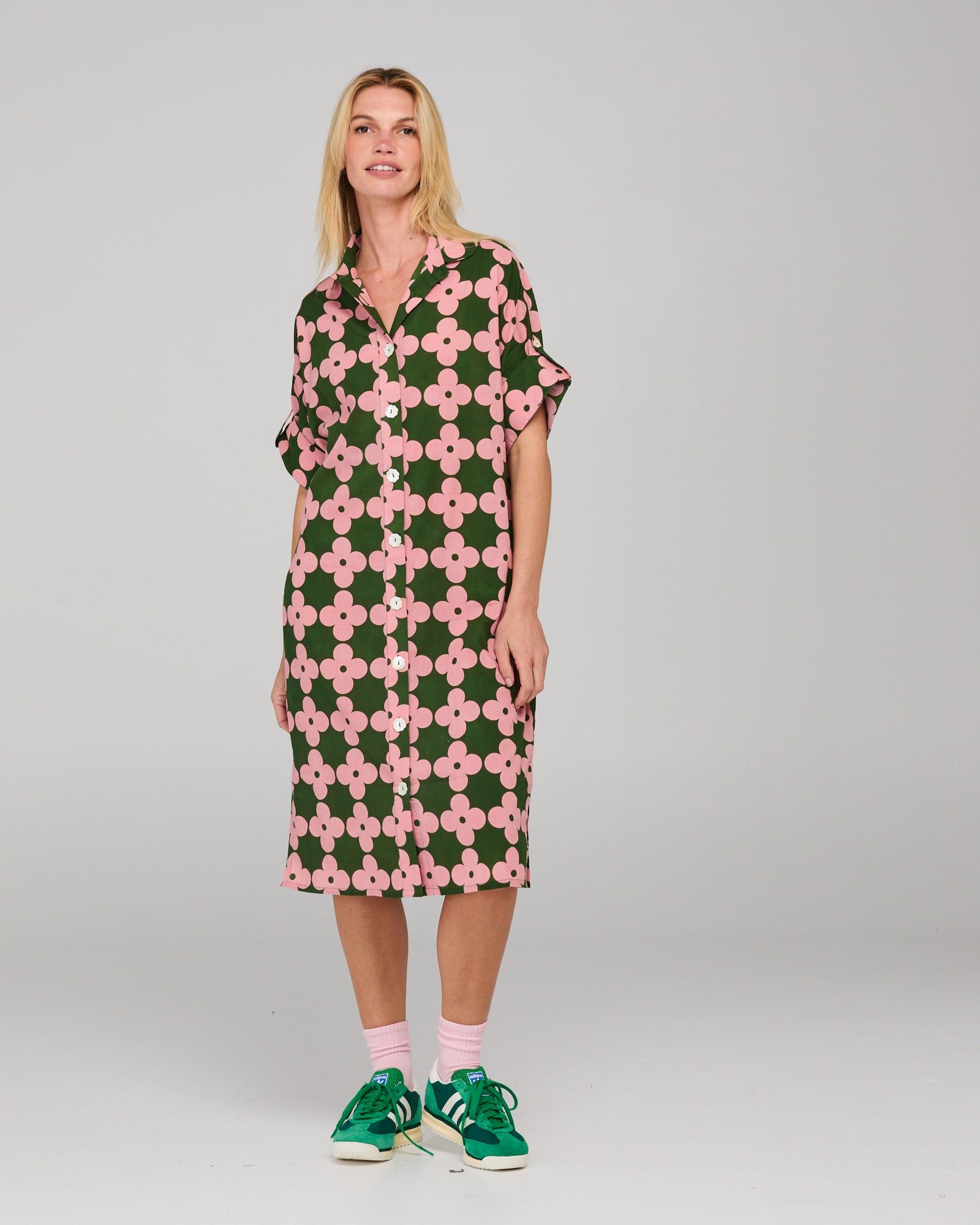 Boom Shankar Maui Shirt Dress - Keiko