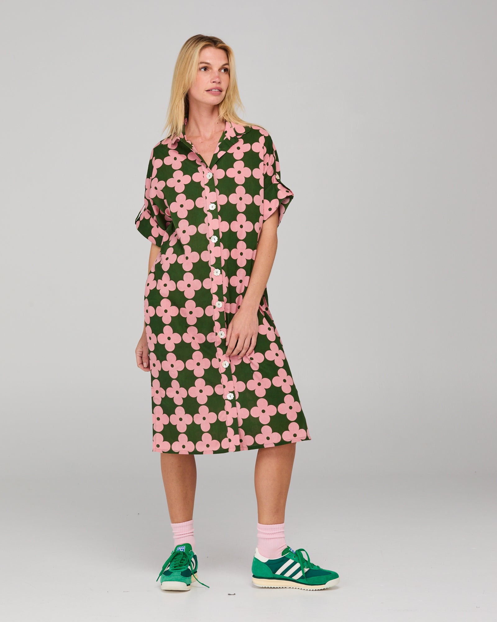 Boom Shankar Maui Shirt Dress - Keiko