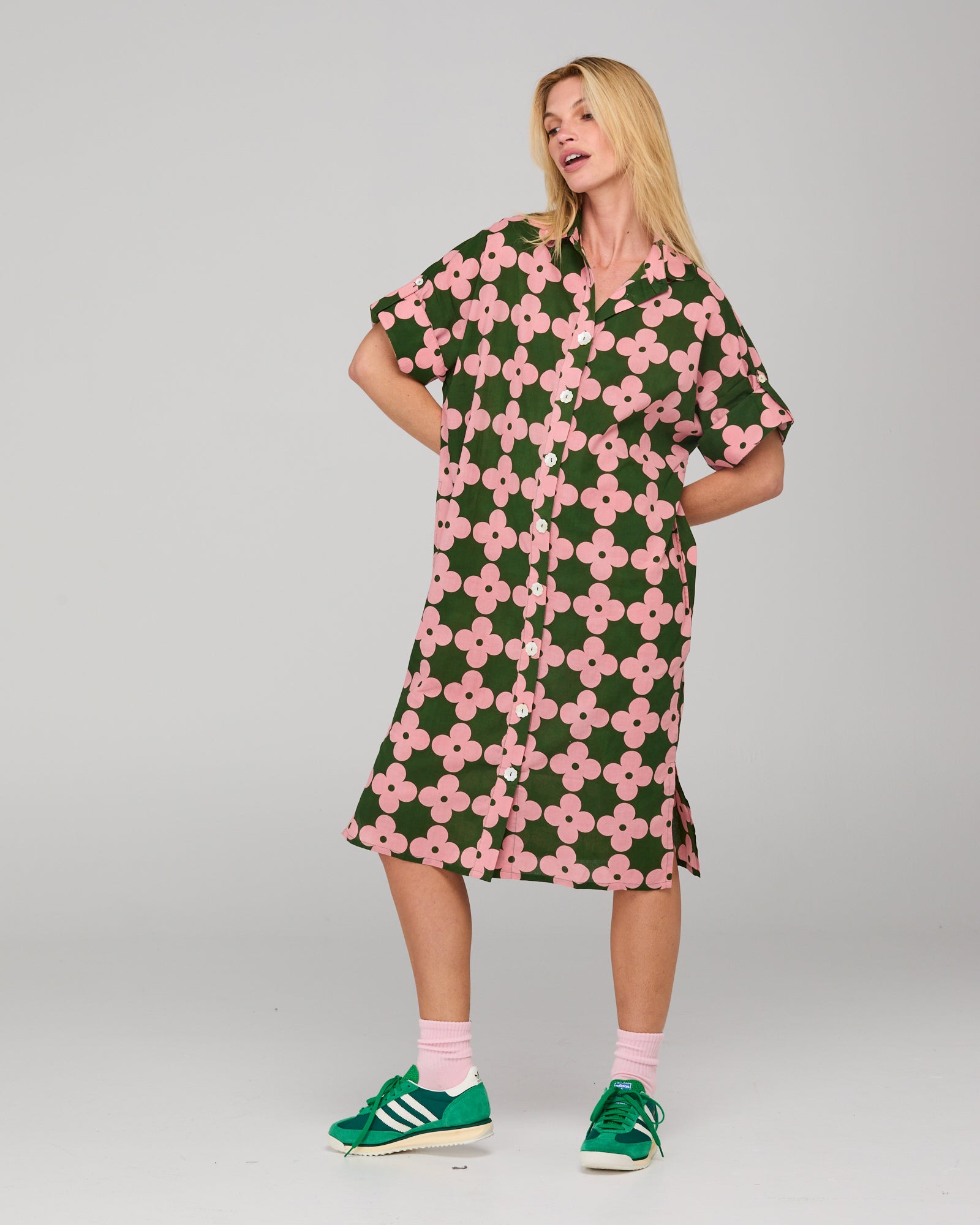 Boom Shankar Maui Shirt Dress - Keiko