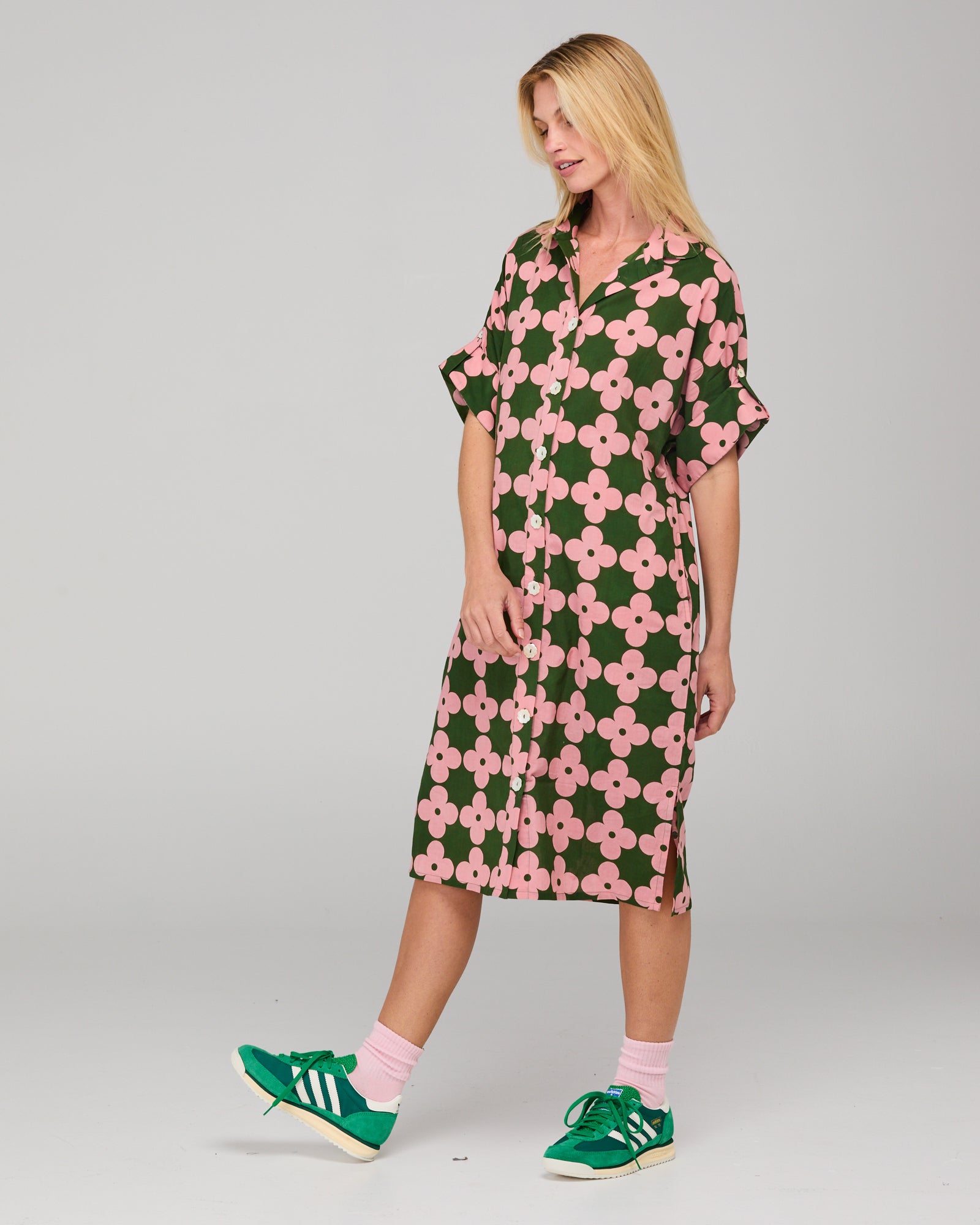 Boom Shankar Maui Shirt Dress - Keiko