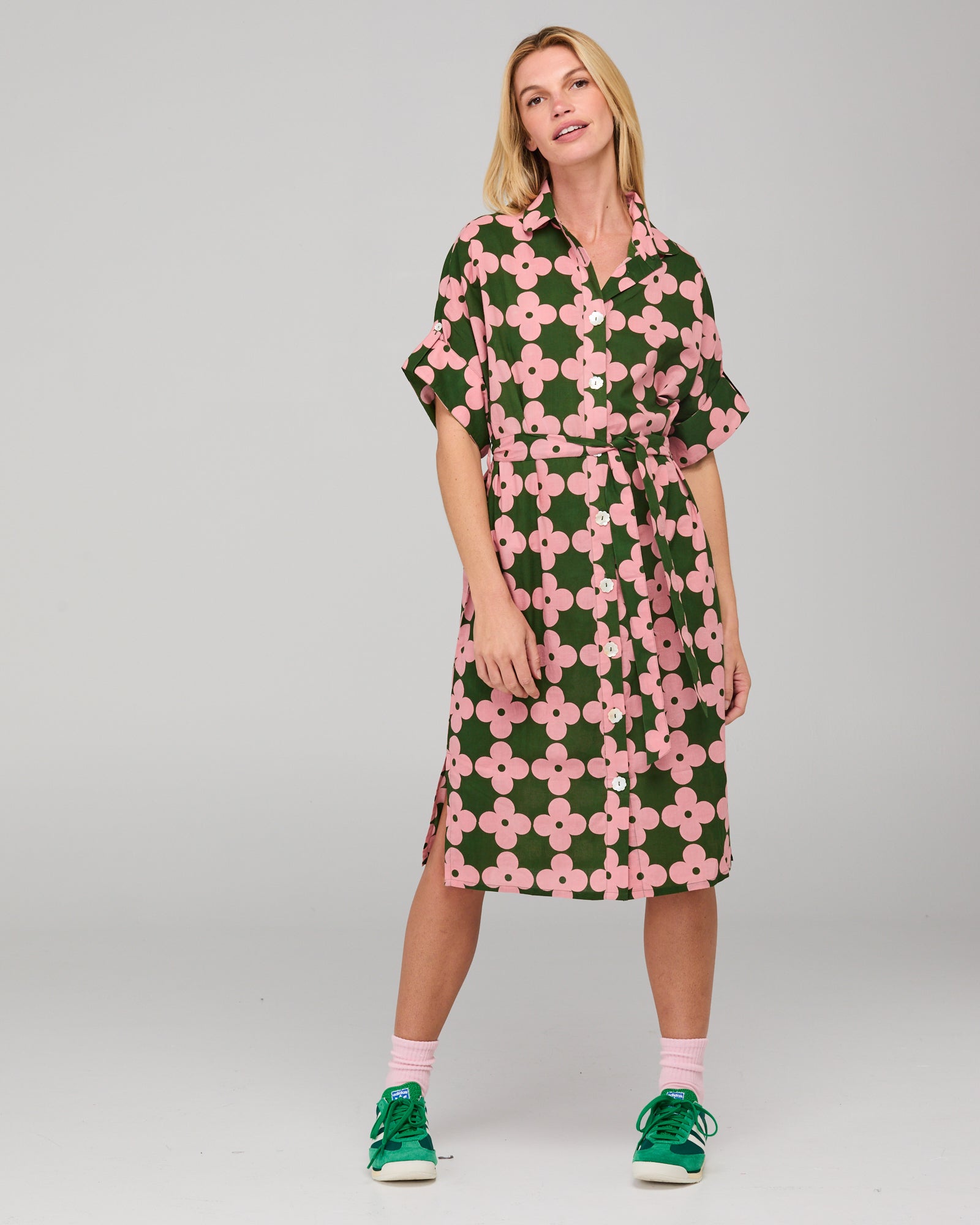 Boom Shankar Maui Shirt Dress - Keiko