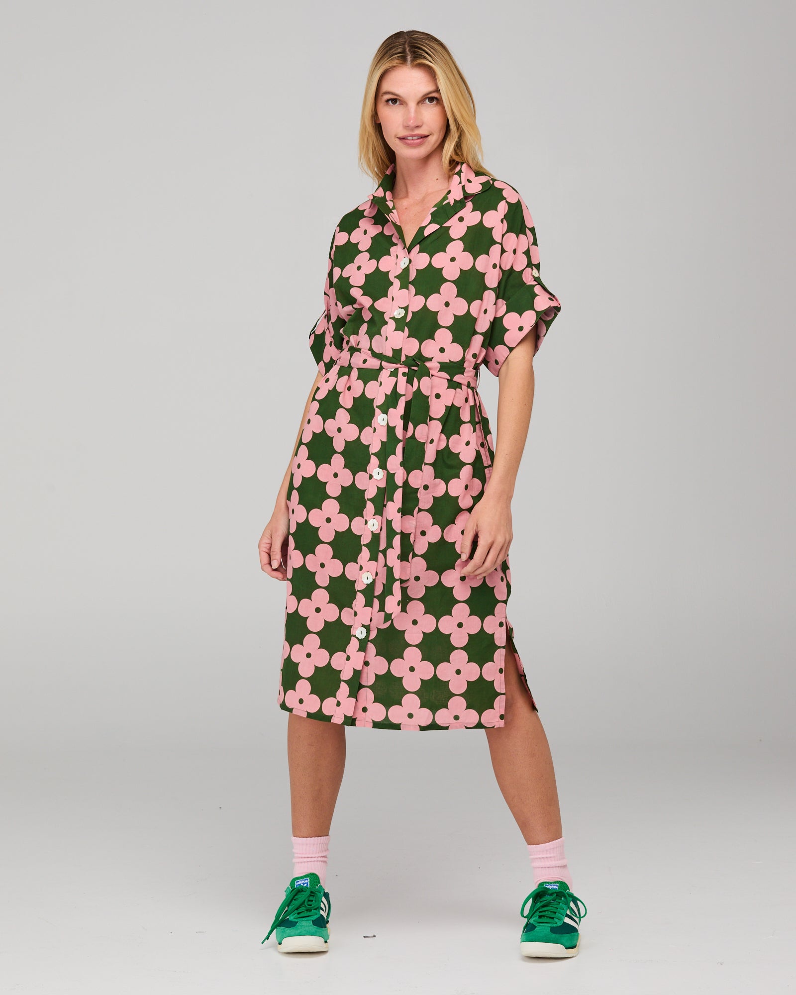Boom Shankar Maui Shirt Dress - Keiko