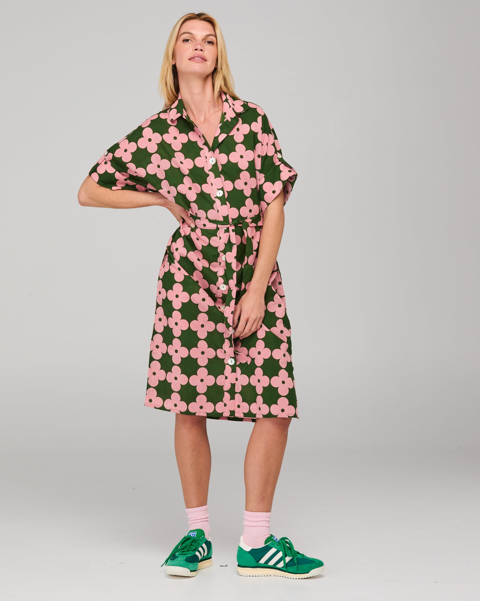 Boom Shankar Maui Shirt Dress - Keiko