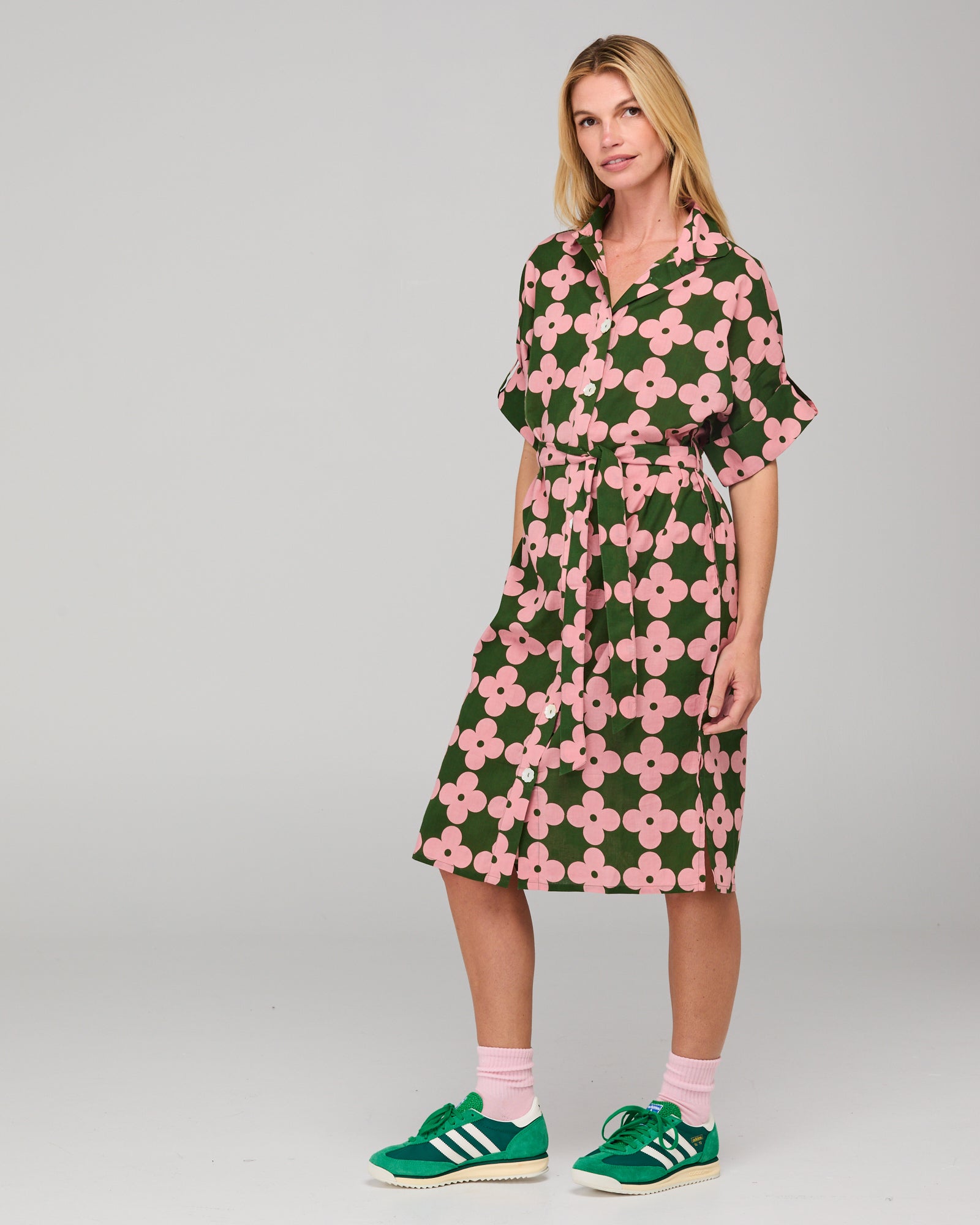 Boom Shankar Maui Shirt Dress - Keiko