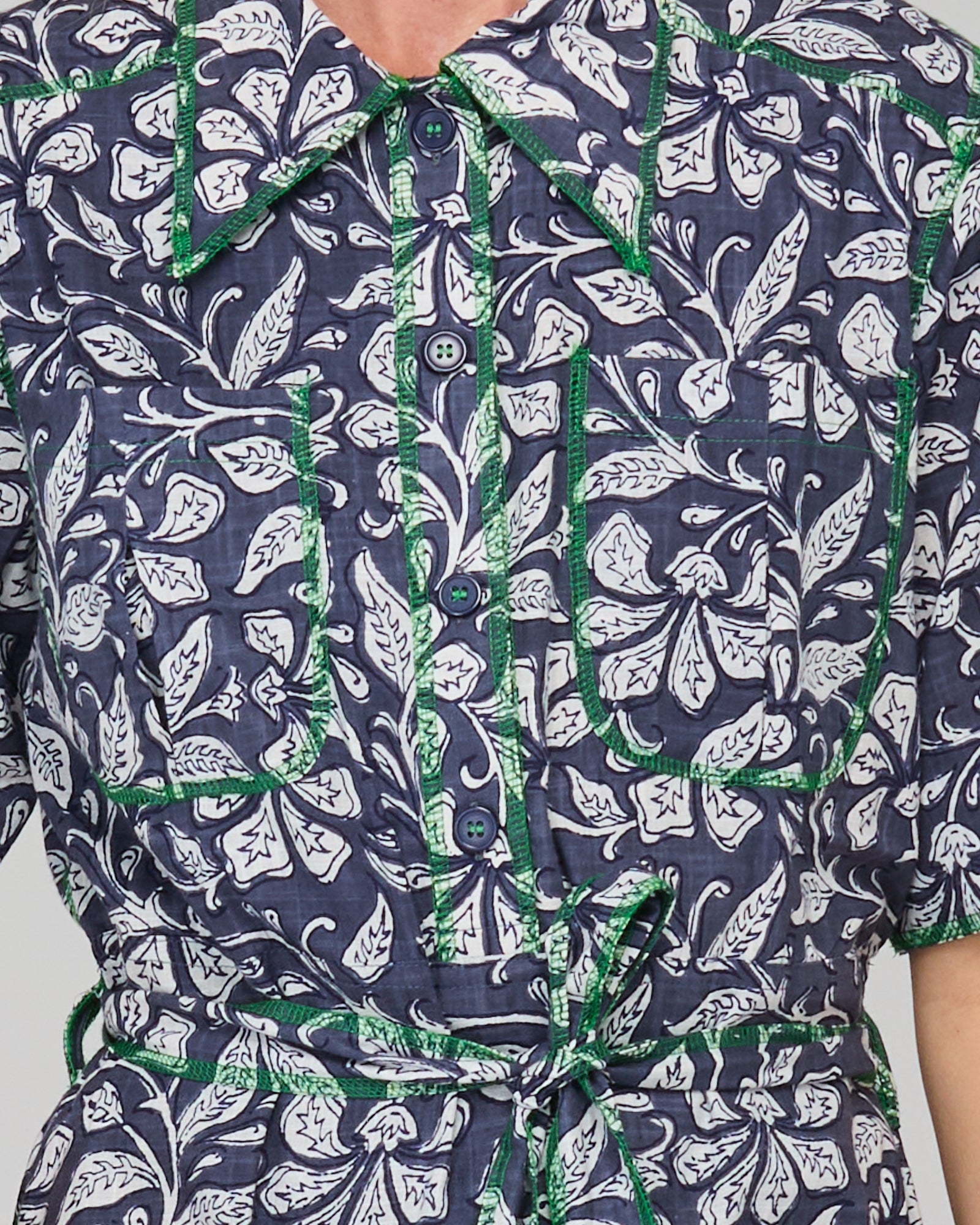 Boom Shankar Rishi Dress - Izumi Navy