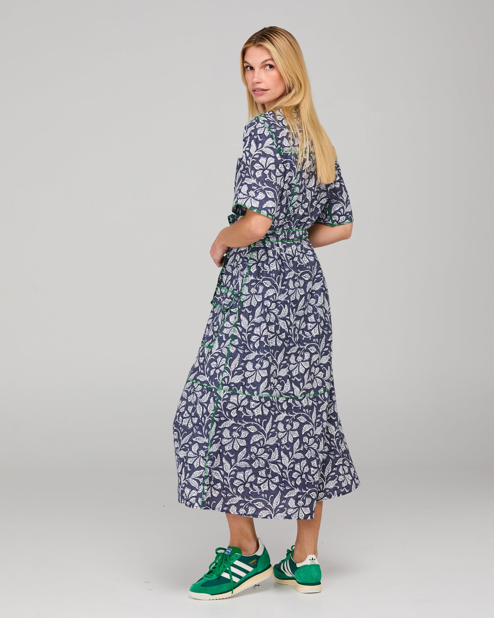 Boom Shankar Rishi Dress - Izumi Navy