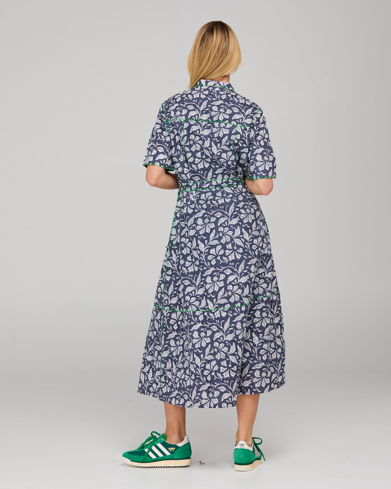 Boom Shankar Rishi Dress - Izumi Navy